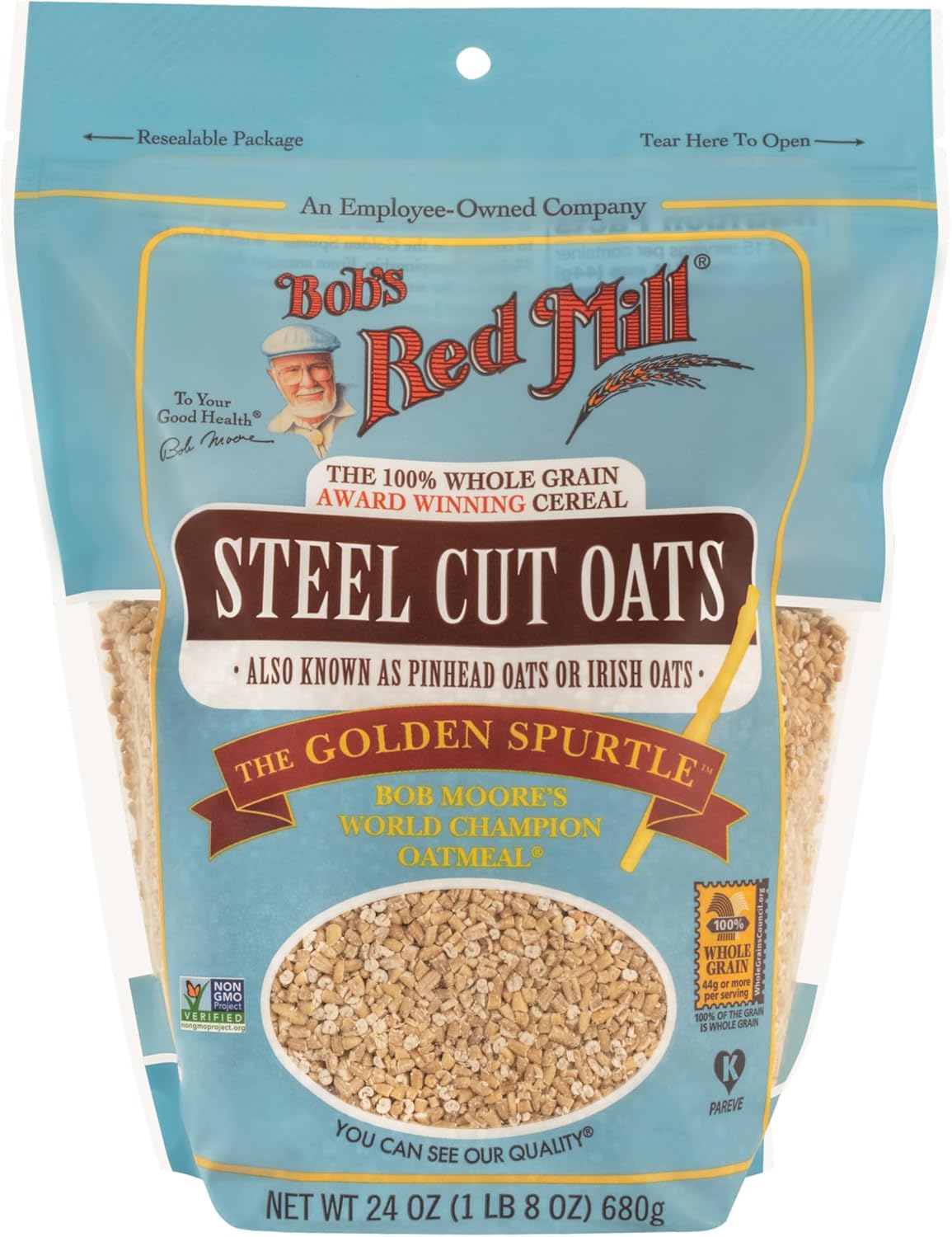 Bobs Red Mill Steel Cut Oats | 680 g
