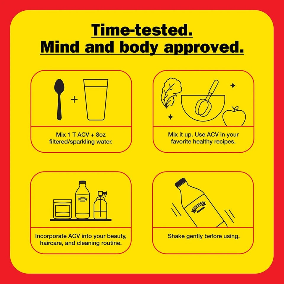 Bragg Vinegar Apple Cider Cleanse - 32 Oz