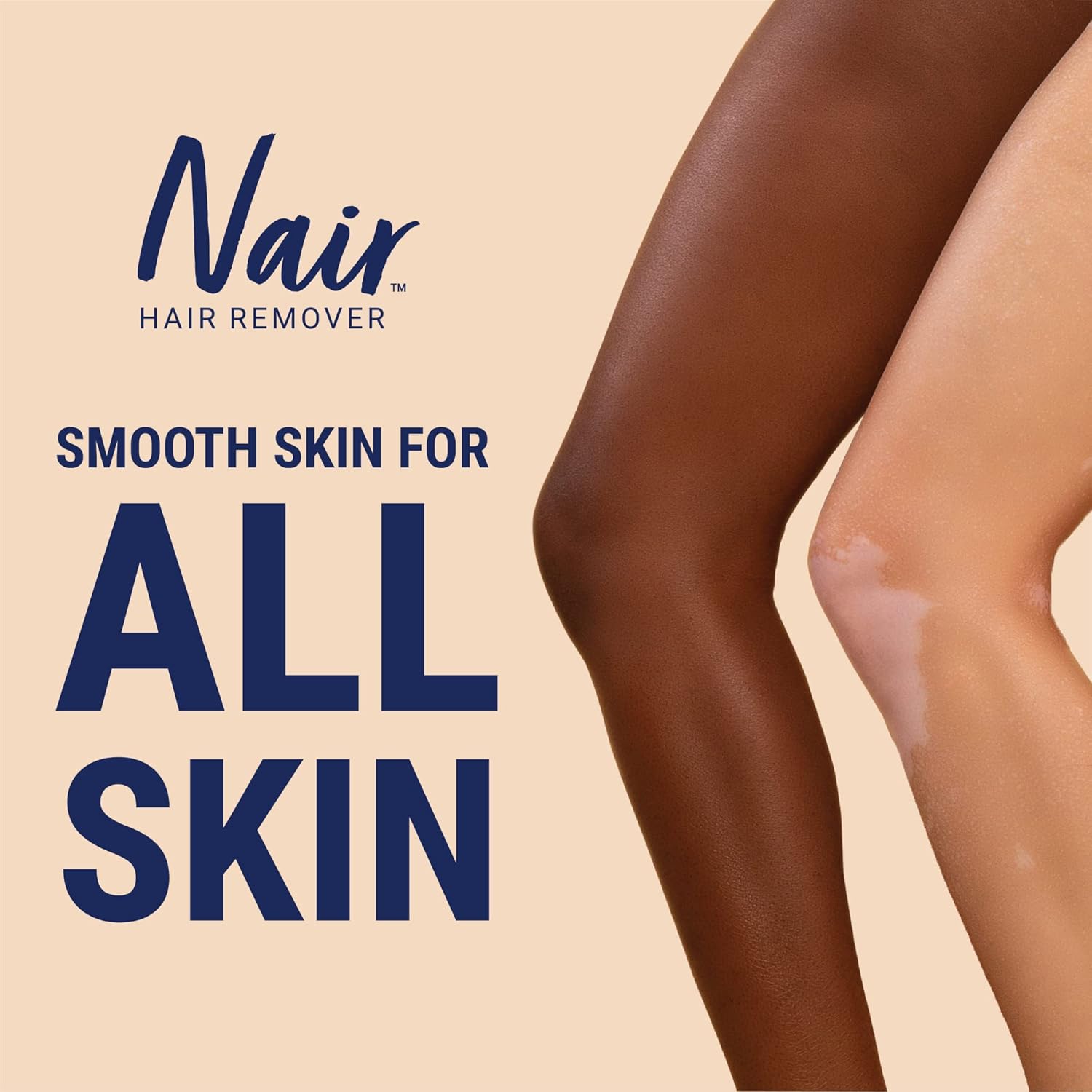 Nair face cream hair remover for all skins - smooth skin