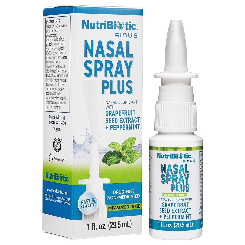 NutriBiotic Nasal Spray Plus | 1 Oz (29.5 ml)