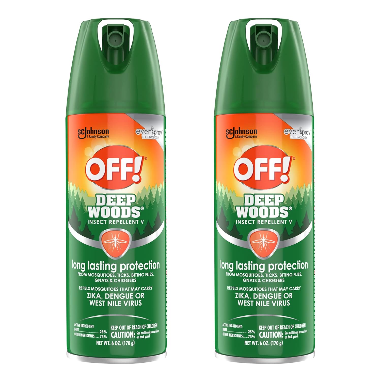 OFF! Deep Woods Insect Repellent - 6 Oz