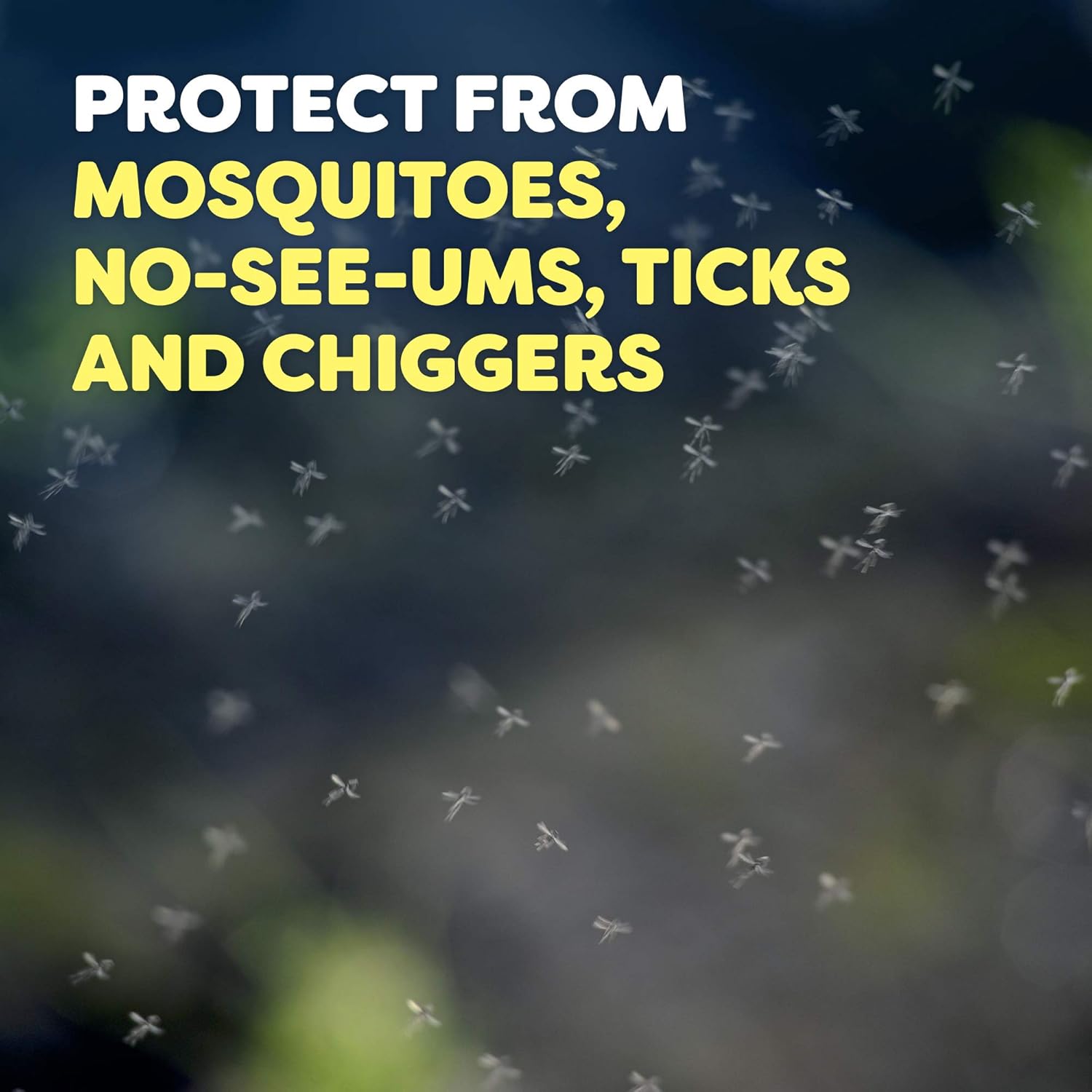 Off! Skintastic insect repellant is great to protect from mosquitoes, no-see-ums, ticks and chiggers.