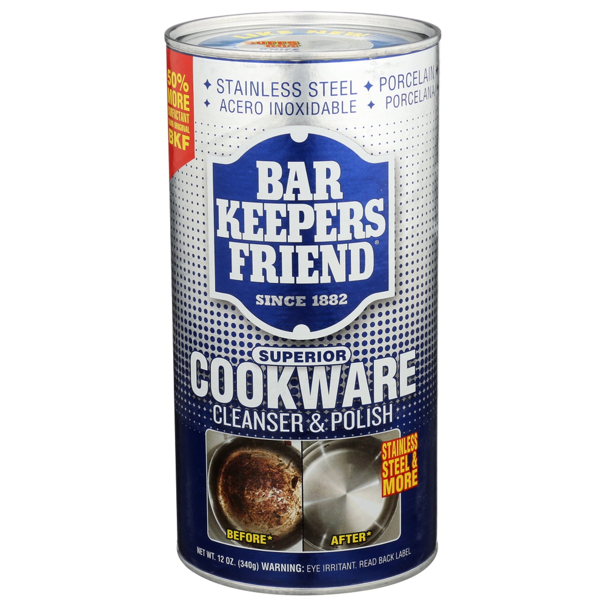 Bar Keepers Friend Cookware Cleaner | 12 Oz (340 g)