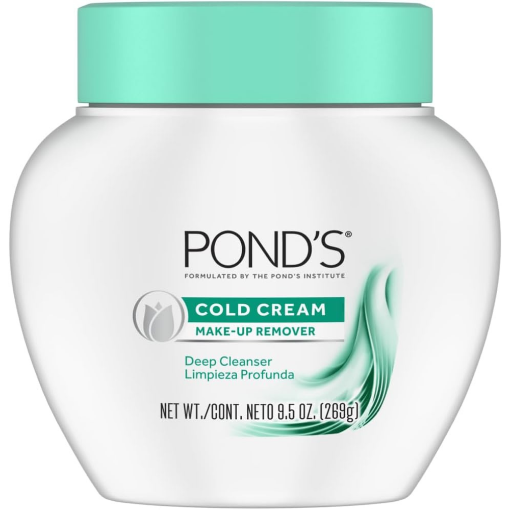 Pond's Cold Cream make-up remover jar for deep cleanser