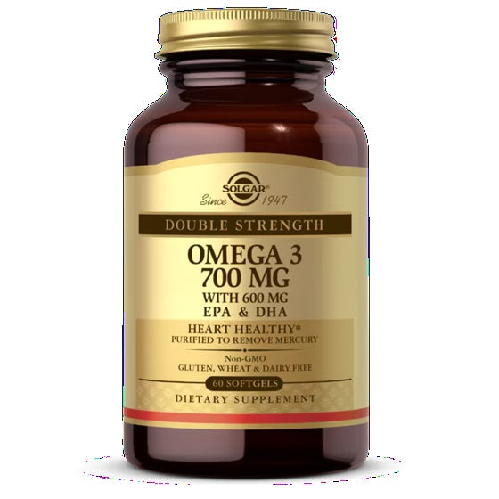 Solgar Omega-3 Double Strength | 60 Softgels