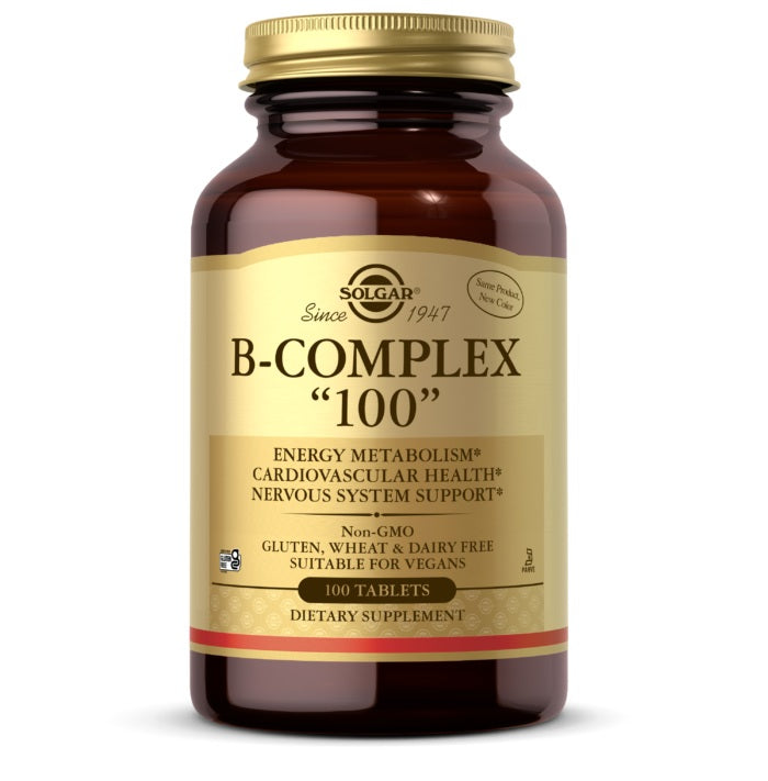 Solgar B Complex 100 | 100 Tablets