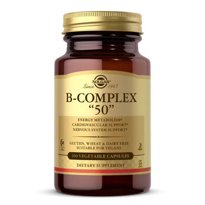 Solgar B-Complex 50 | 100 Capsules