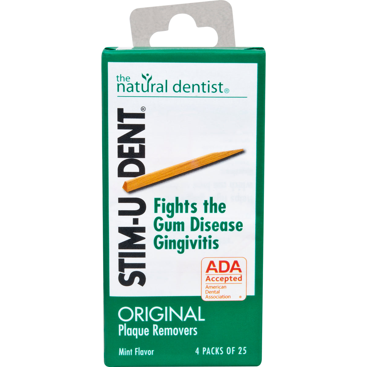 STIM-U-DENT Original Plaque Removers Mint - 100 Toothpicks