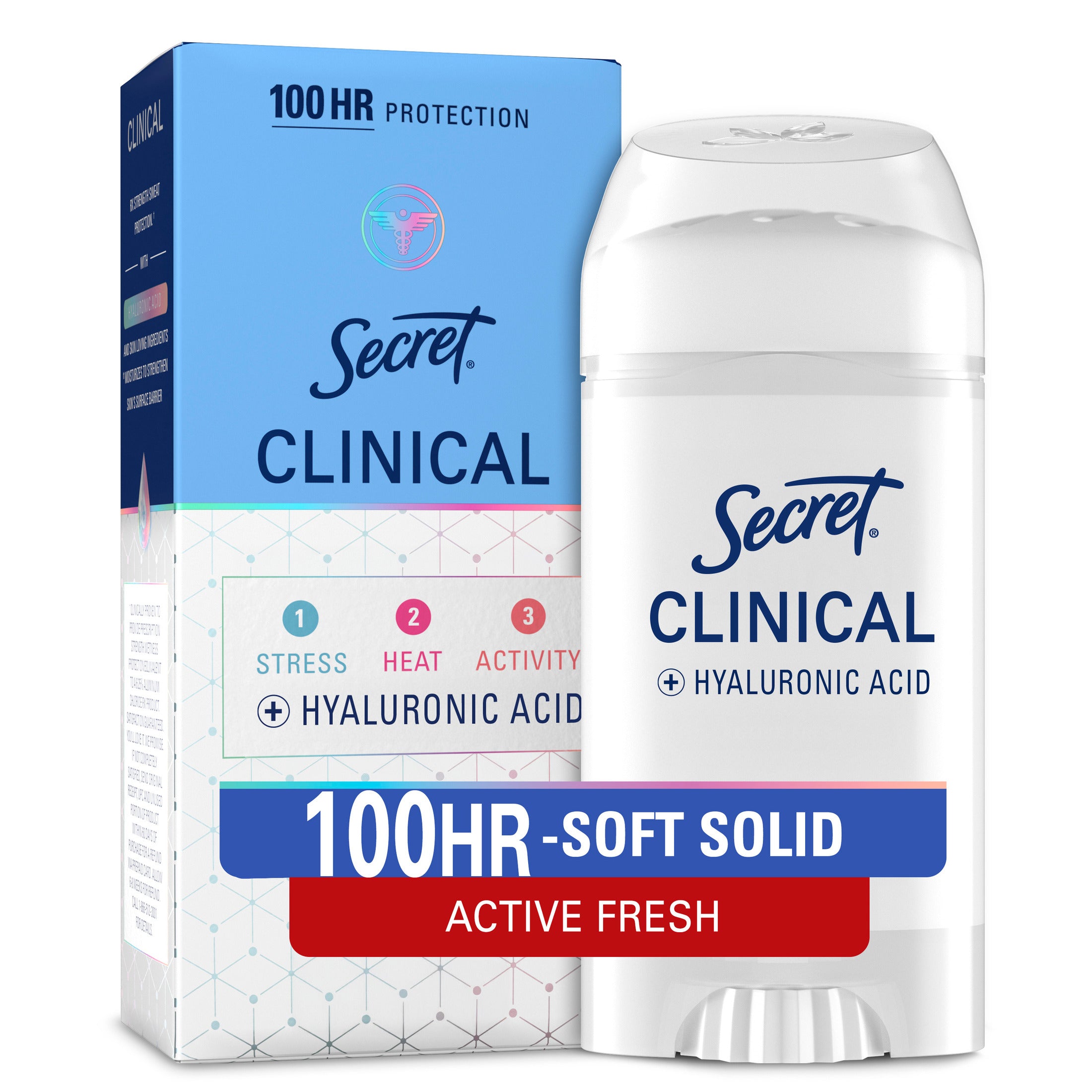 Secret Clinical Strength Soft Solid | Sport Fresh | 2.6 Oz (73 g)