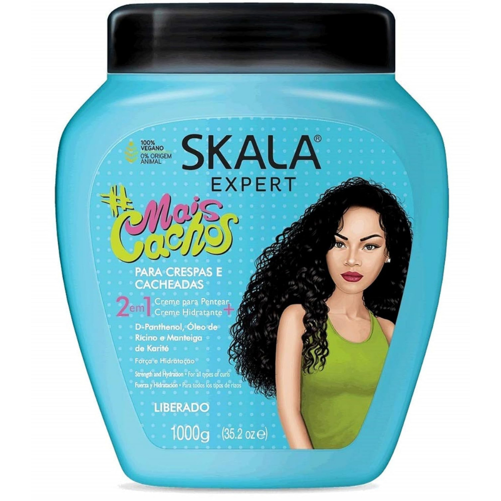 Skala Expert hair care product, 2-in-1 hair cream in 1kg container.
