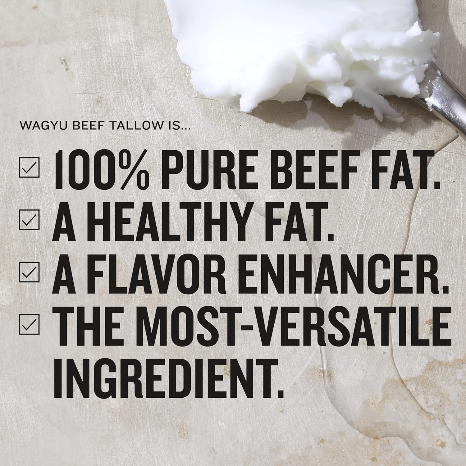South Chicago Wagyu Beef Tallow is 100% pure beef fat, healthy fat, flavour enhancer and the most versatile ingredient