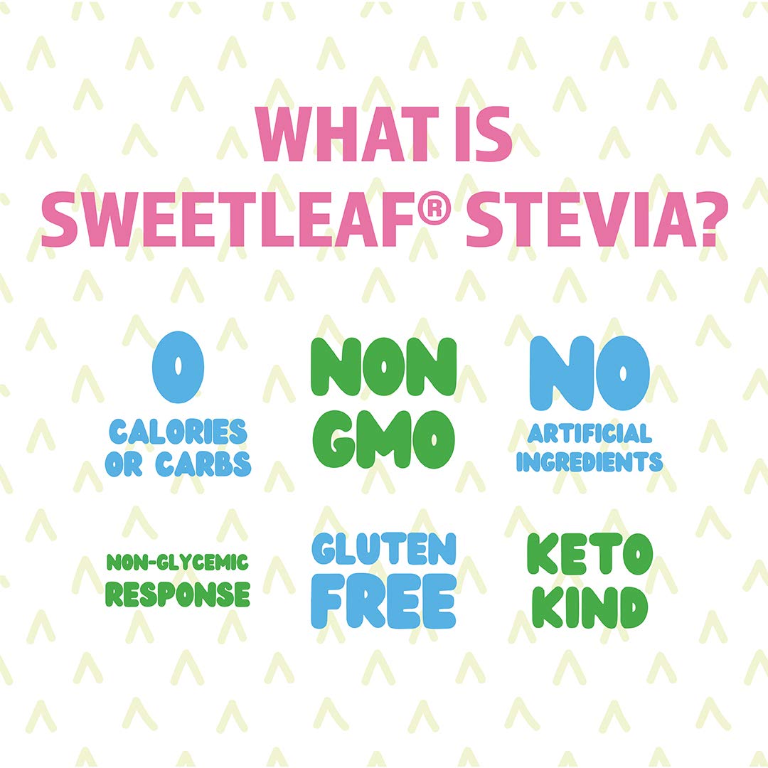 What is SweetLeaf stevia, 0 calories or carbs, non GMO, no artificial ingredients, non-glycemic response, gluten free and keto kind.