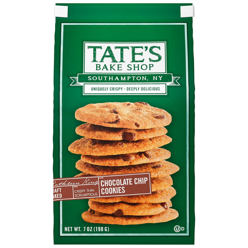 Tate's Bake Shop chocolate chip cookie package