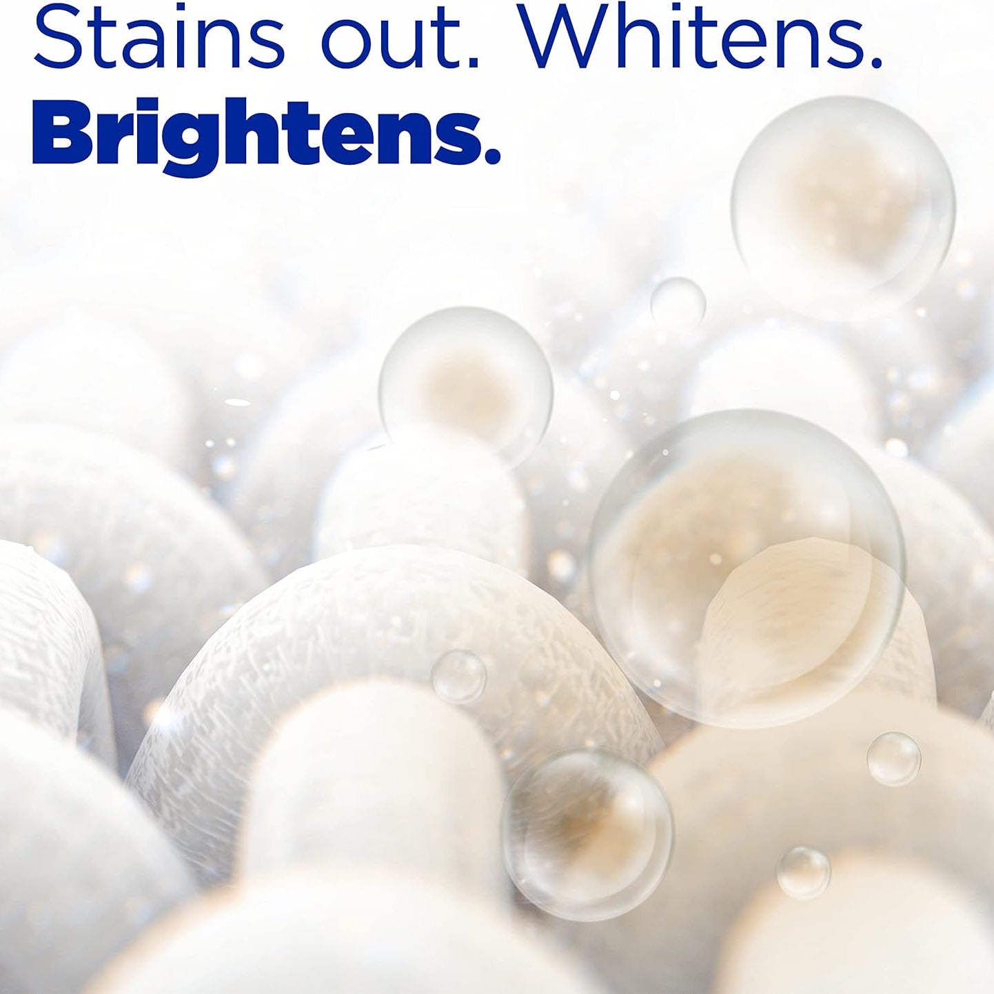 Tide simple pods ensures stains out, whitens and brightens your clothes.
