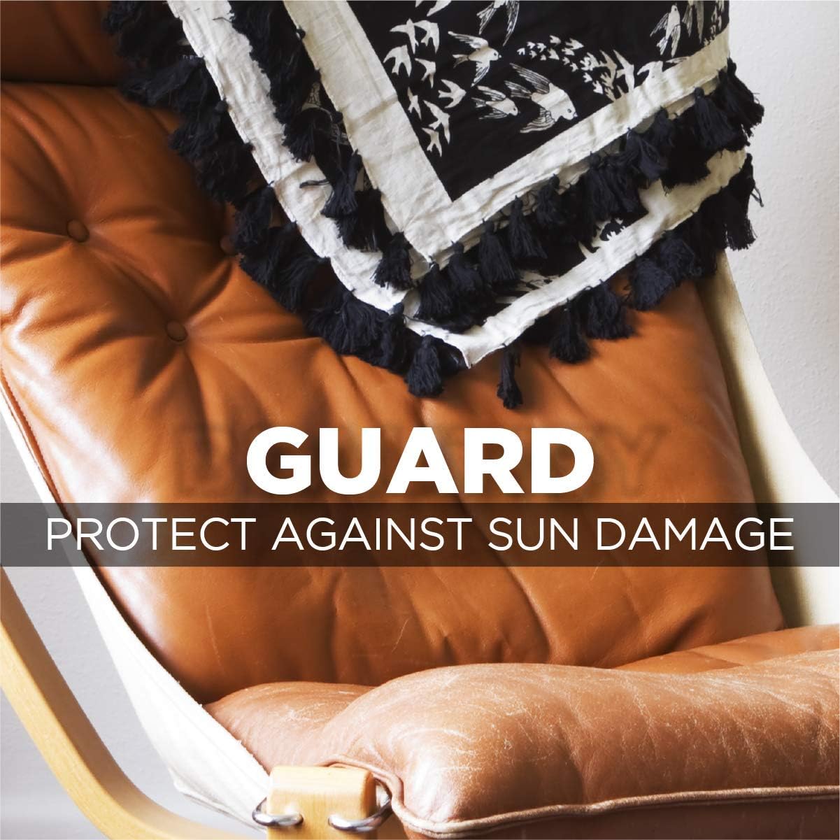Weiman leather conditioner guards and protects against sun damage