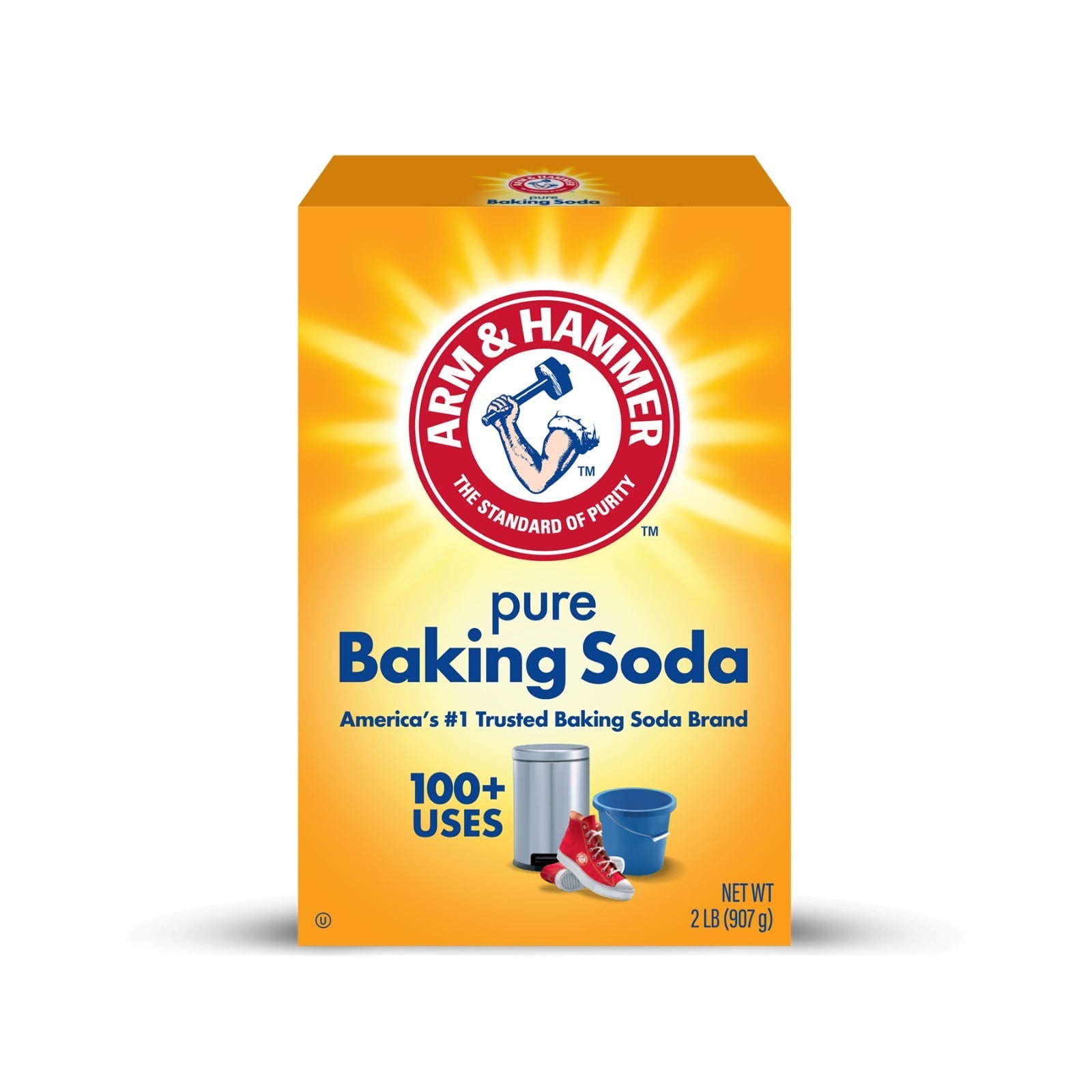 Arm & Hammer Pure Baking Soda, (907g)