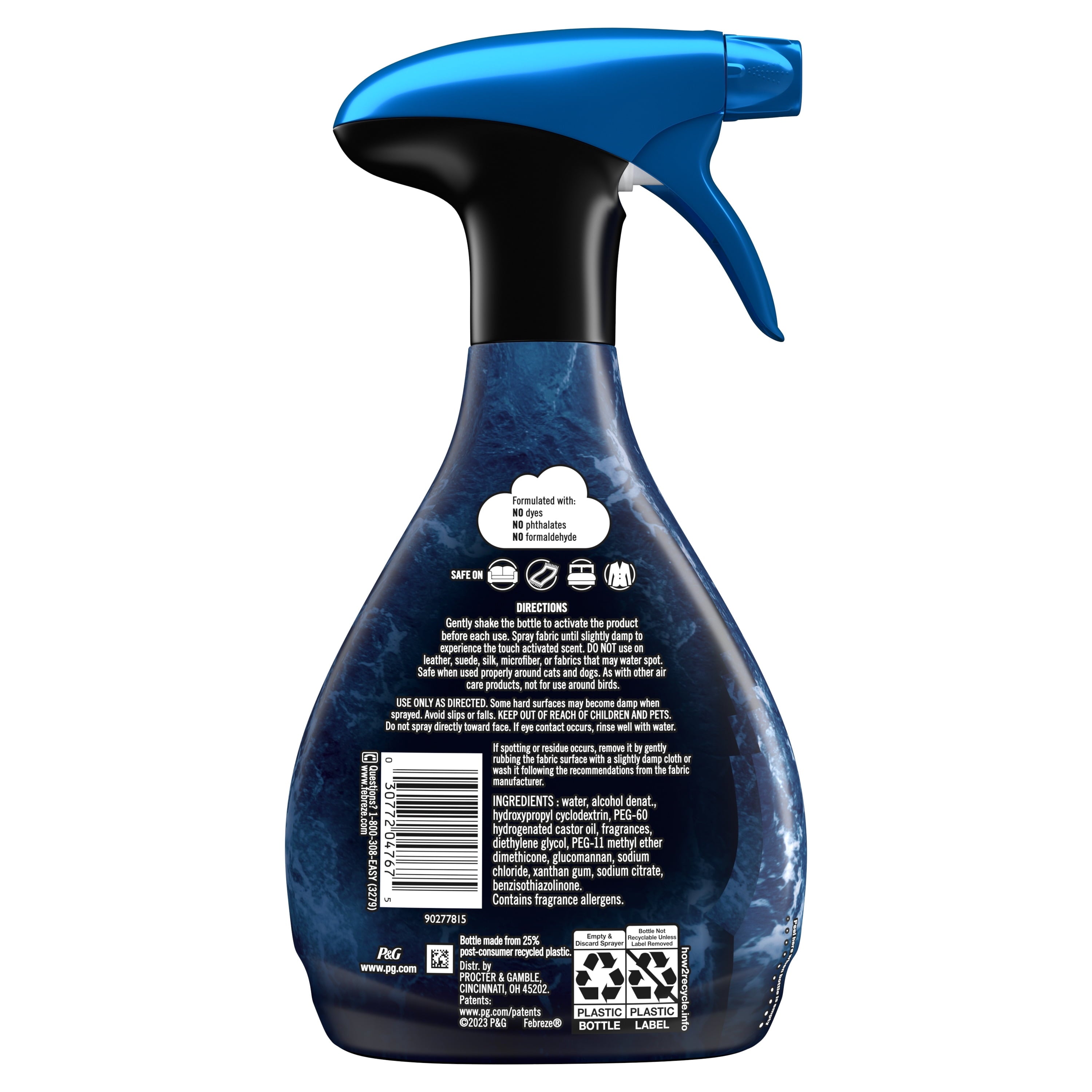Febreze Touch Fabric Spray | Ocean Scent | 16.9 Oz (500 ml)