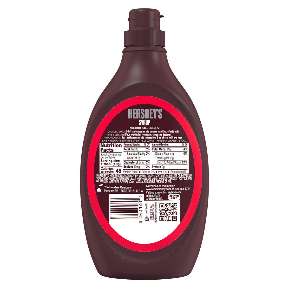 Hershey's Chocolate Flavour Syrup (680g)