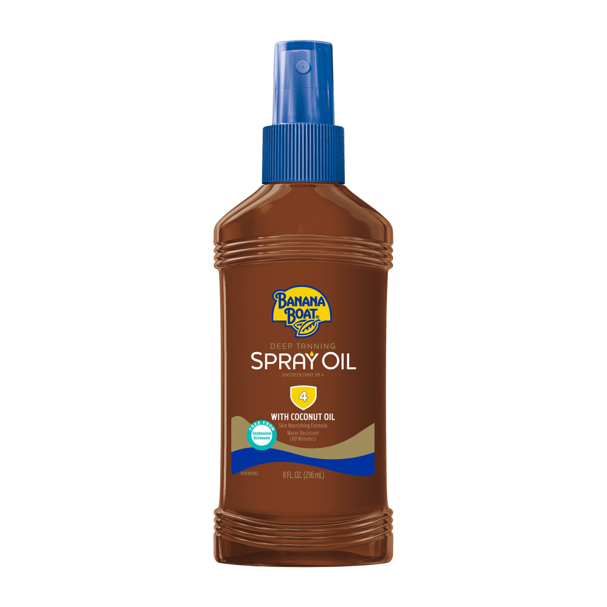 Banana Boat Dark Tanning Oil Spray SPF 4, 8 Oz (236 ml)