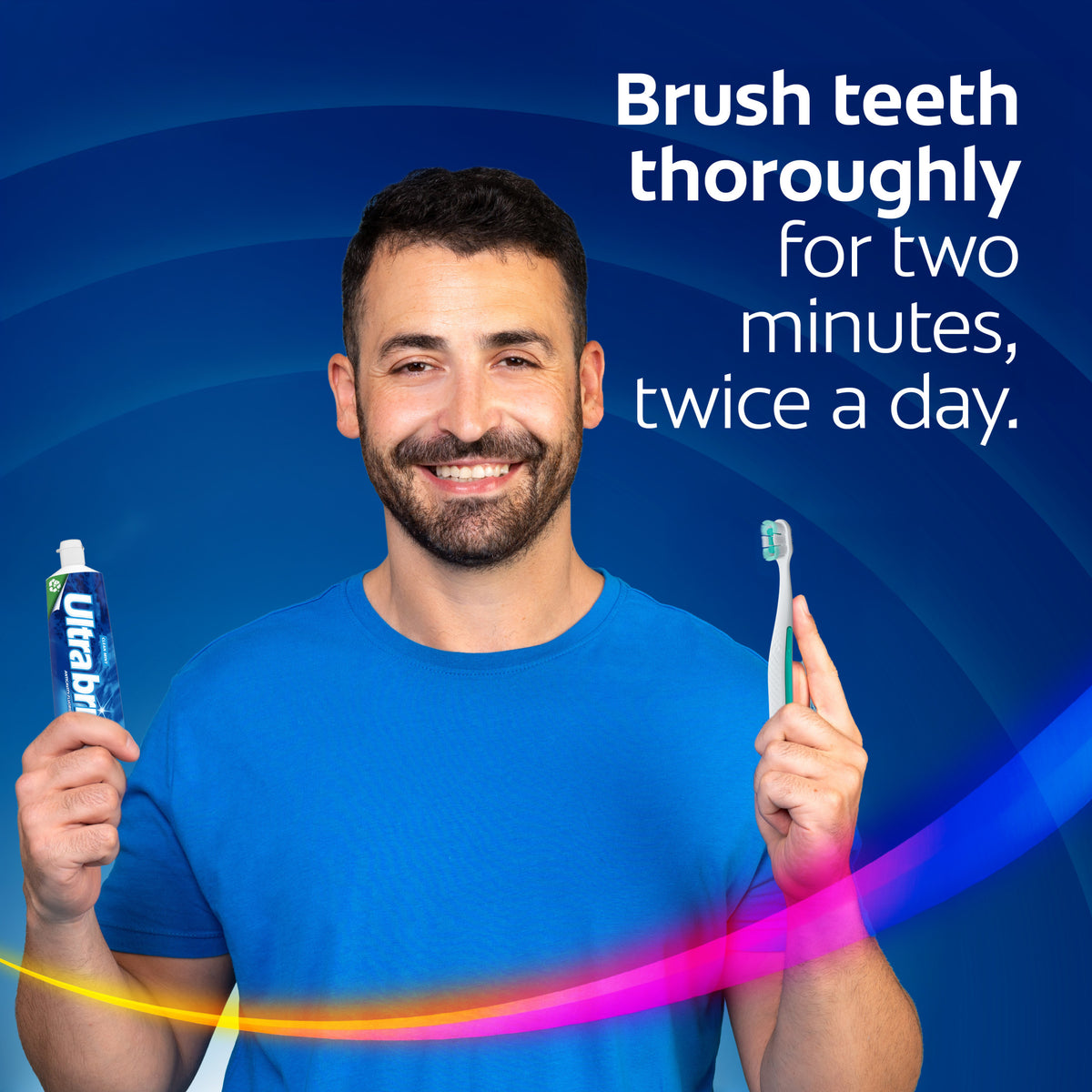 Ultra Brite Advanced Whitening Toothpaste Clean Mint | 6 Oz (170 g)