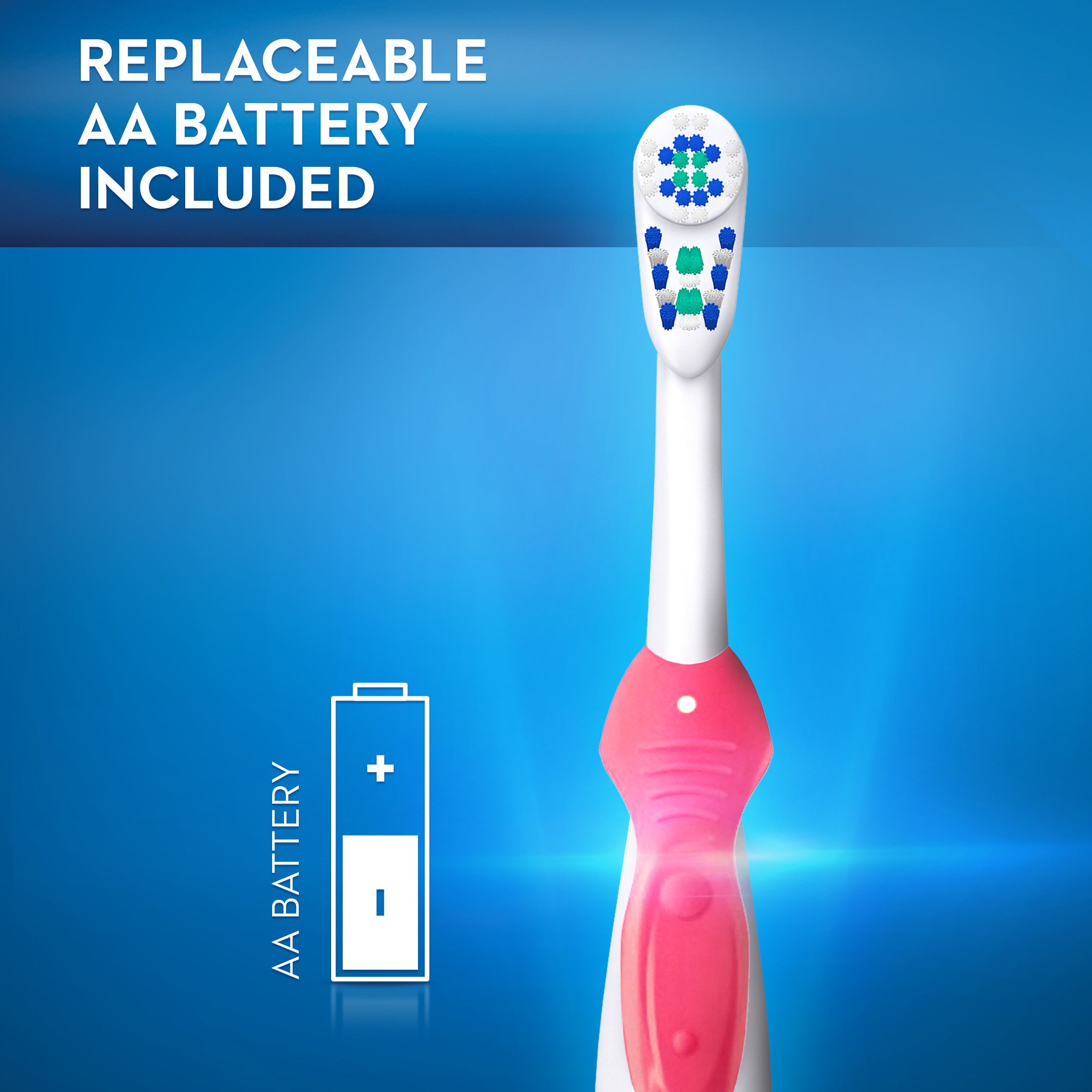 Oral-B Complete Deep Clean Battery Powered Electric Toothbrush | 1 Brush