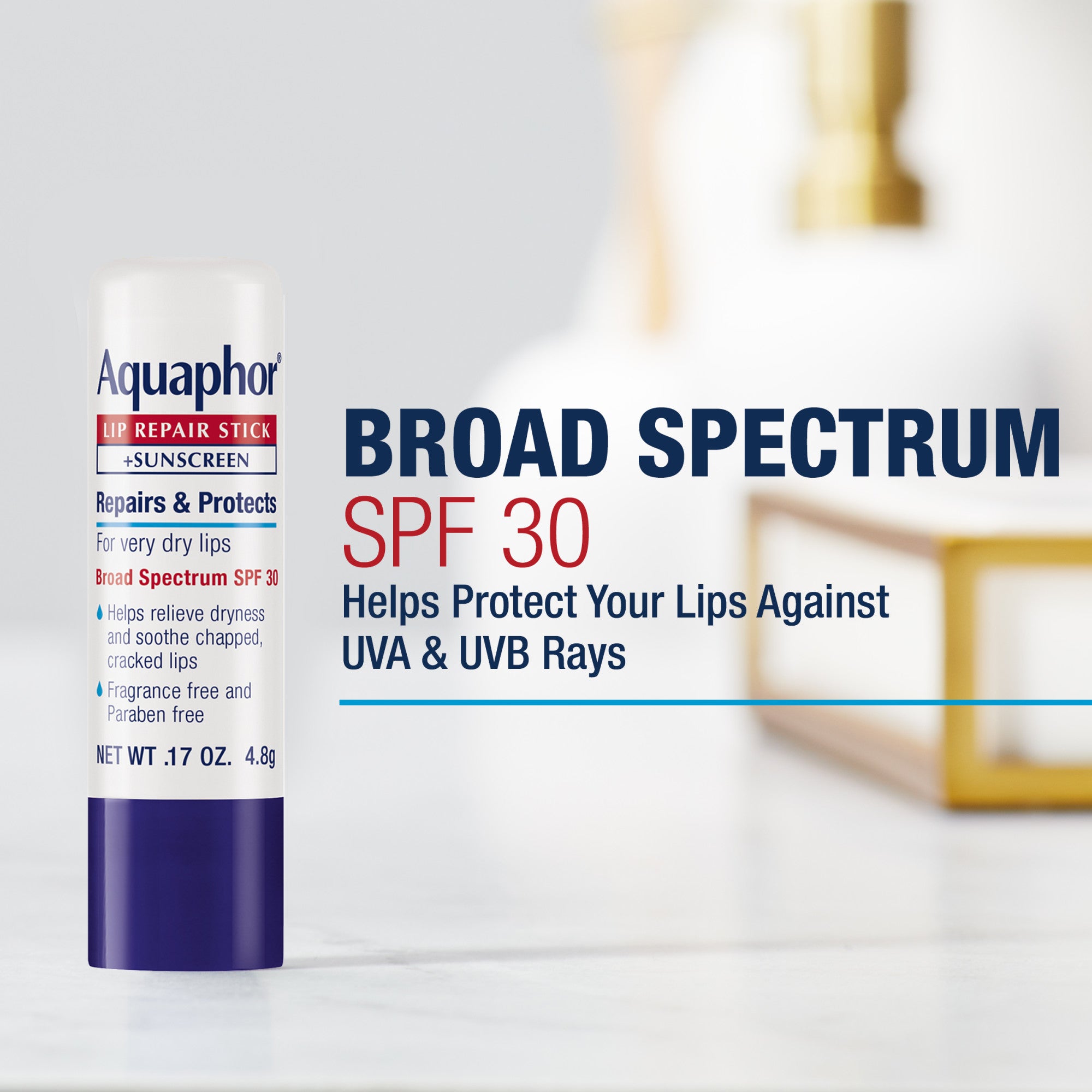 Aquaphor Lip Repair & Protect Sunscreen Tube - Twin Pack