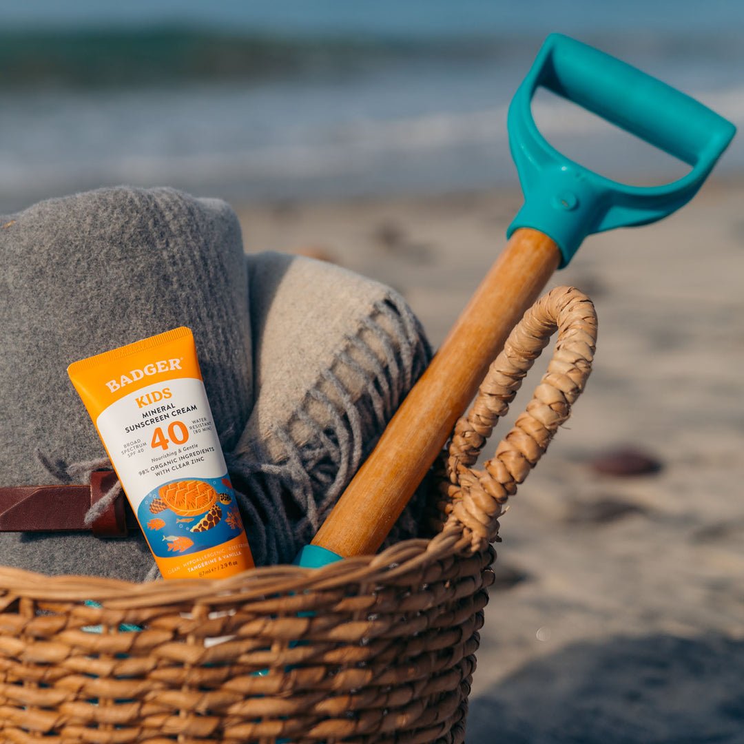 Badger Clear Zinc Children's Sun Cream SPF40 | 2.9 Oz (87 ml)