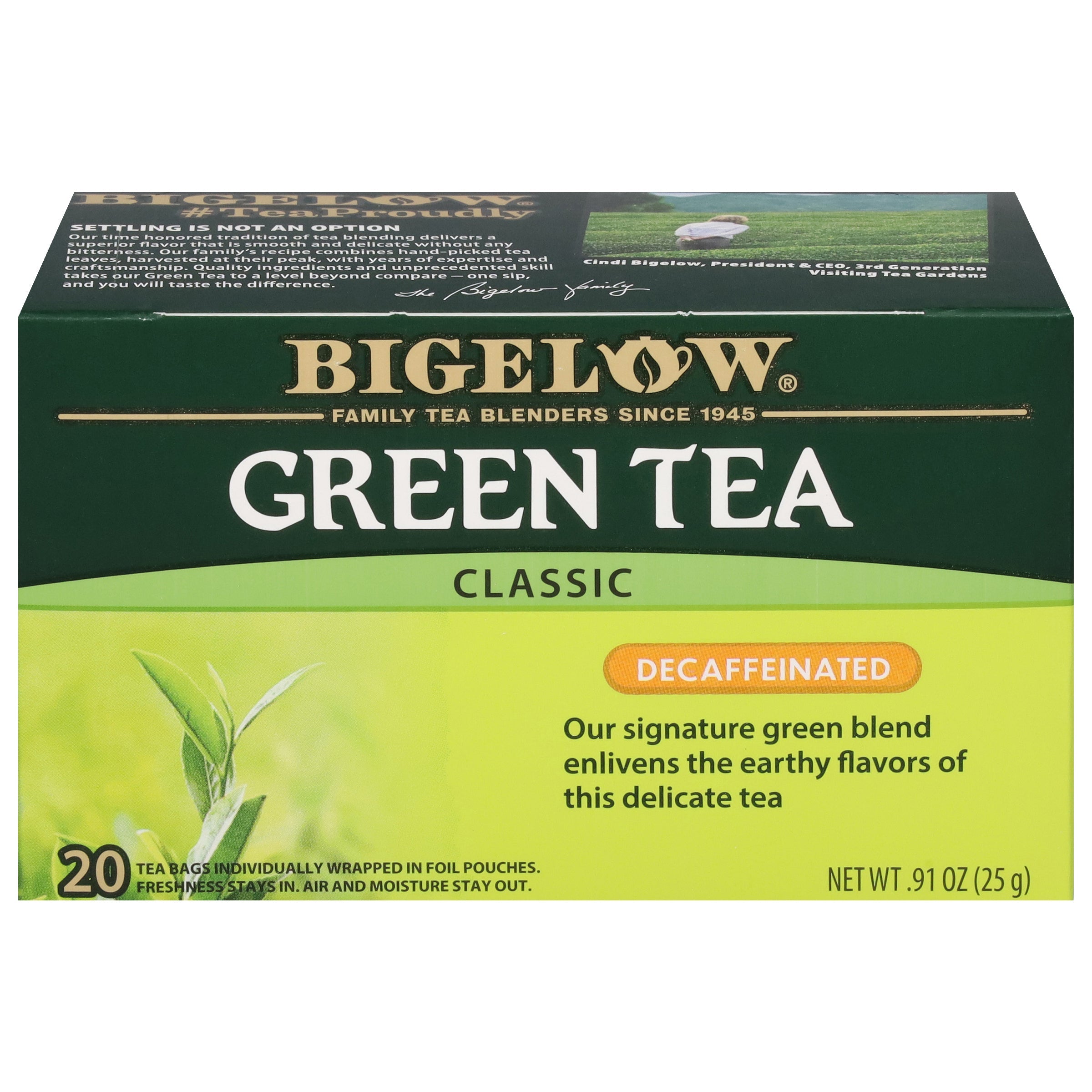 Bigelow Decaffeinated Classic Green Tea | 20 Tea Bags