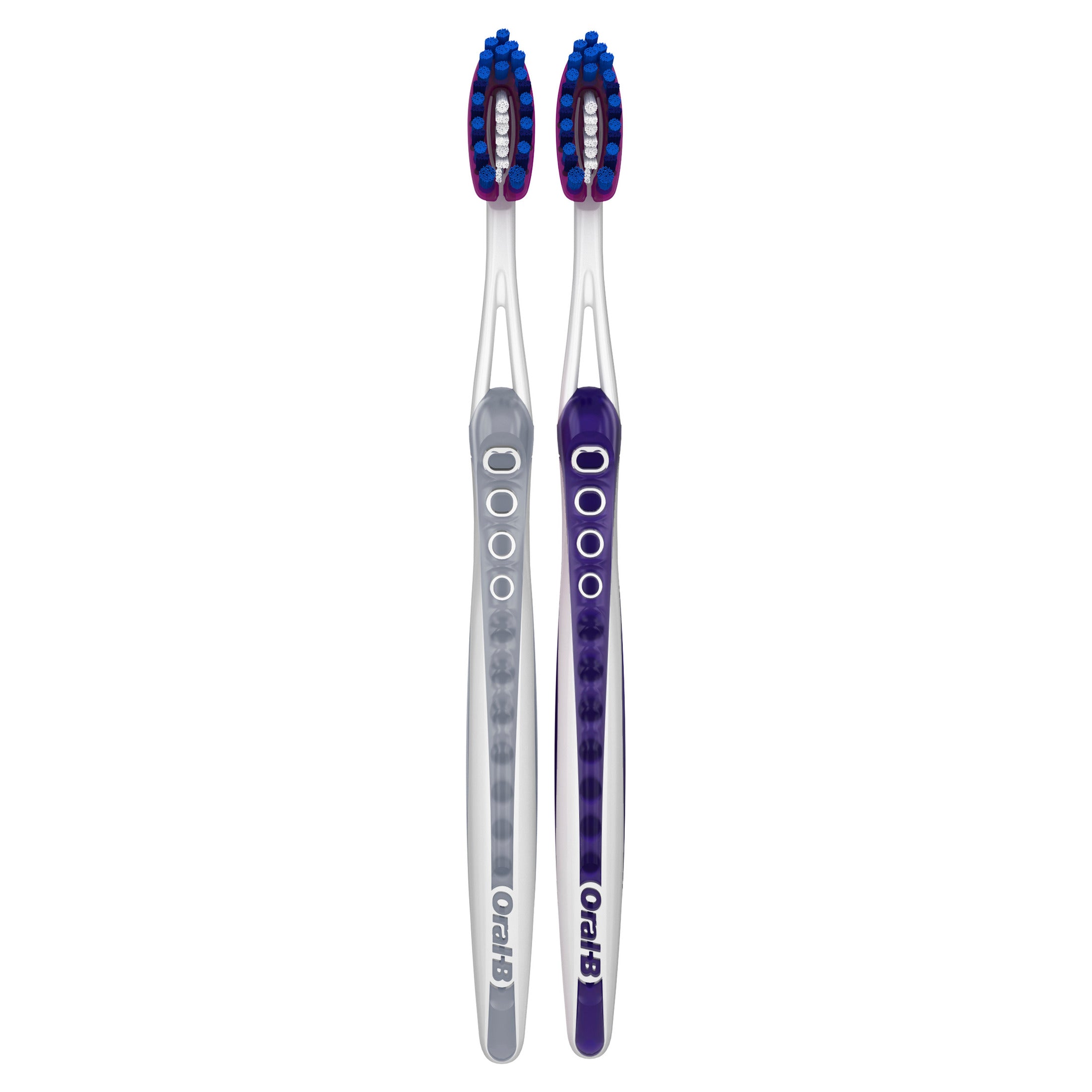 Oral-B 3D White Luxe Pro-Flex Medium Manual Toothbrush Twin Pack