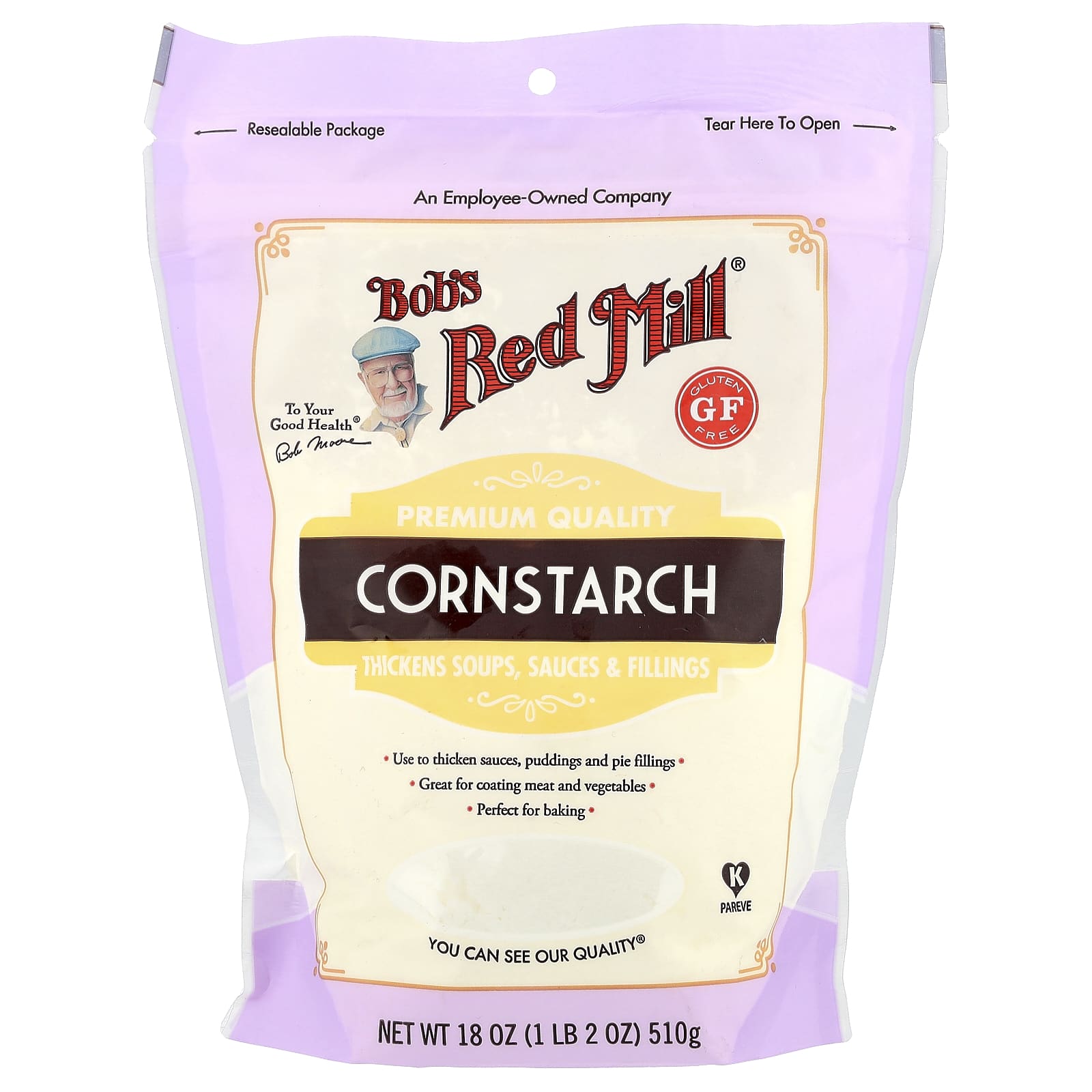 Bob's Red Mill Cornstarch | 18 Oz (510 g)