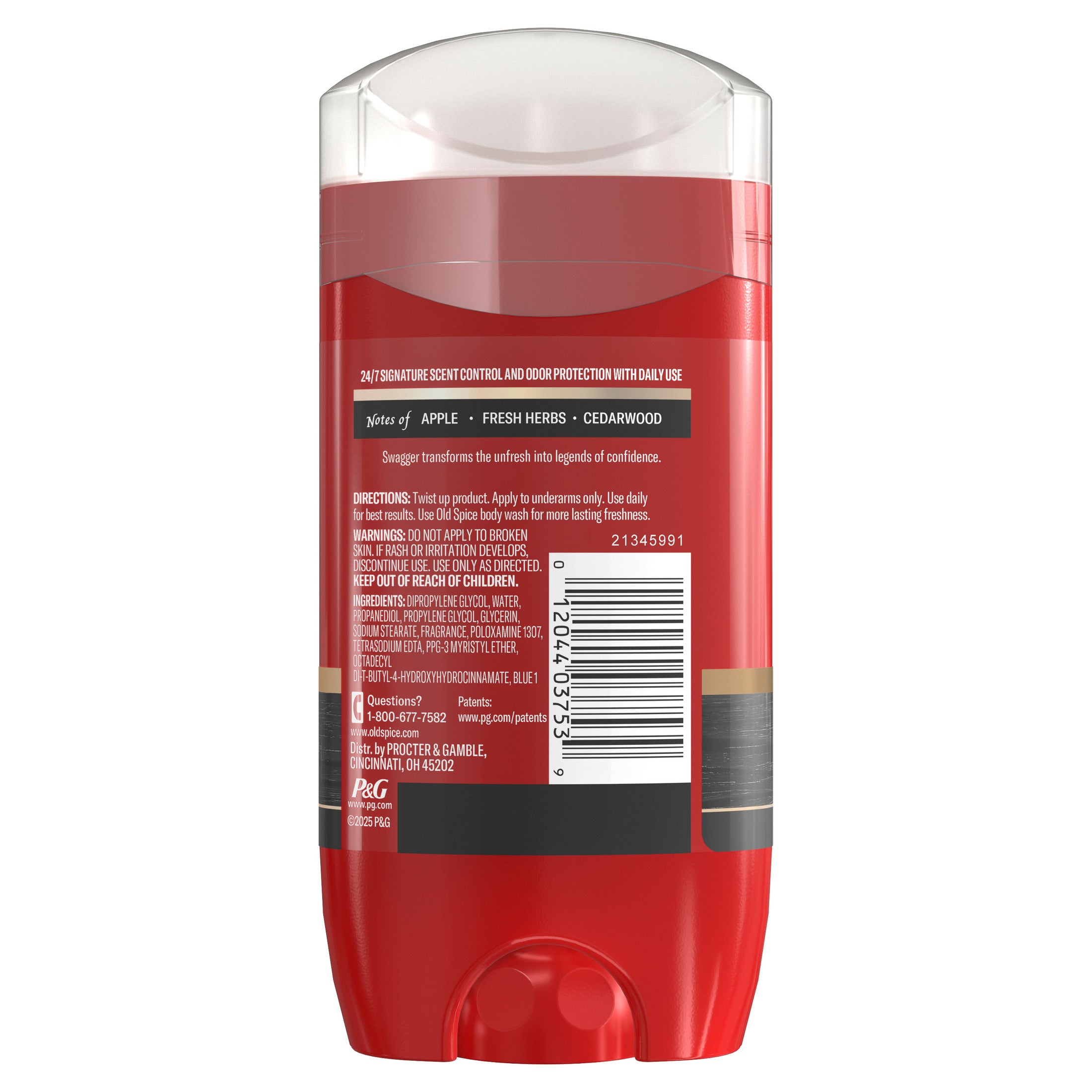 Old Spice Deodorant Swagger Solid | 3 Oz (85 g)