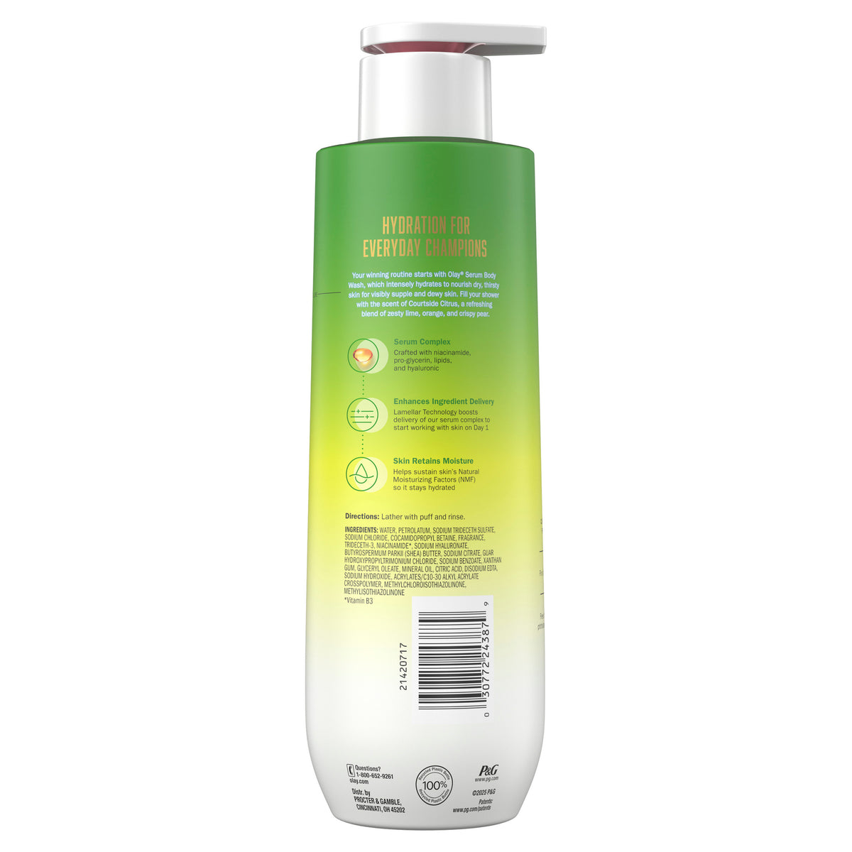 Olay Body Wash | Courtside Citrus Scent | 20 Oz (591 ml)