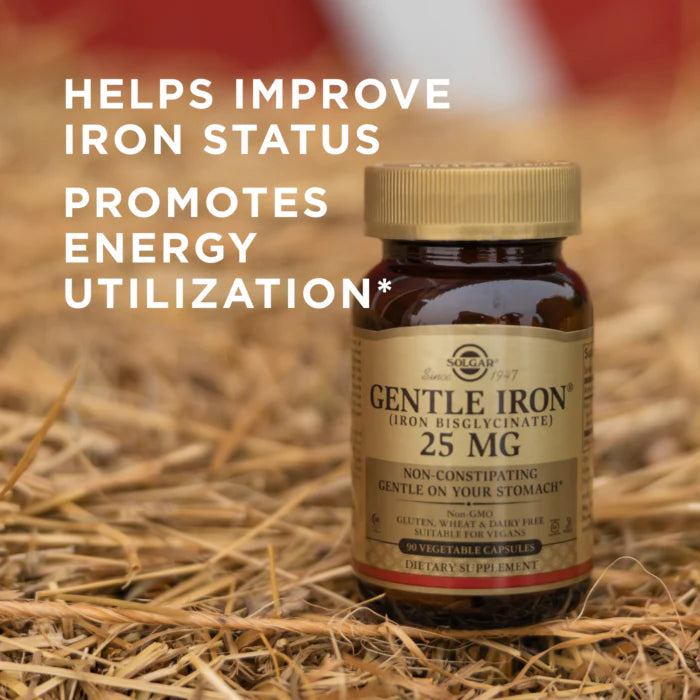 Solgar Gentle Iron 25 MG | 90 Capsules