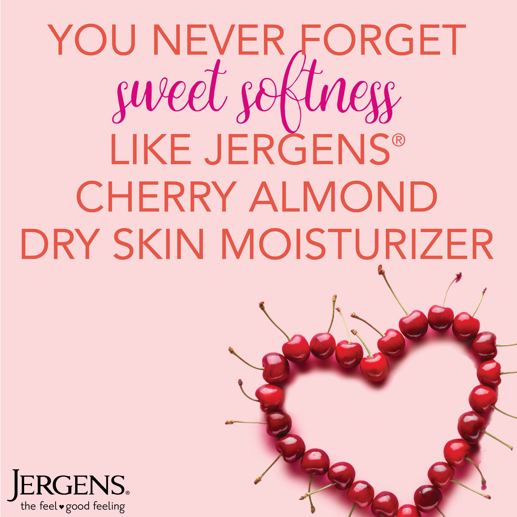 Jergens Original Scent Cherry Almond Moisturizer, 3 Oz (88 ml)