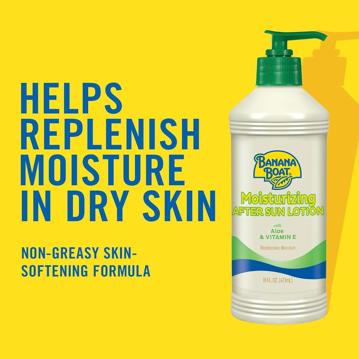 Banana Boat Aloe After Sun Lotion Pump | 16 Oz (473ml)