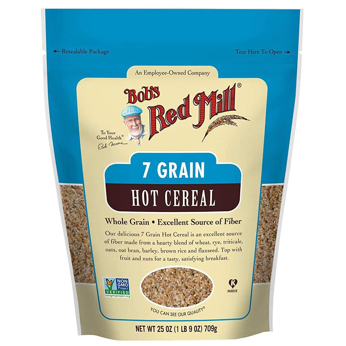 Bob's Red Mill 7 Grain Hot Cereal, 25 Oz (709 g)