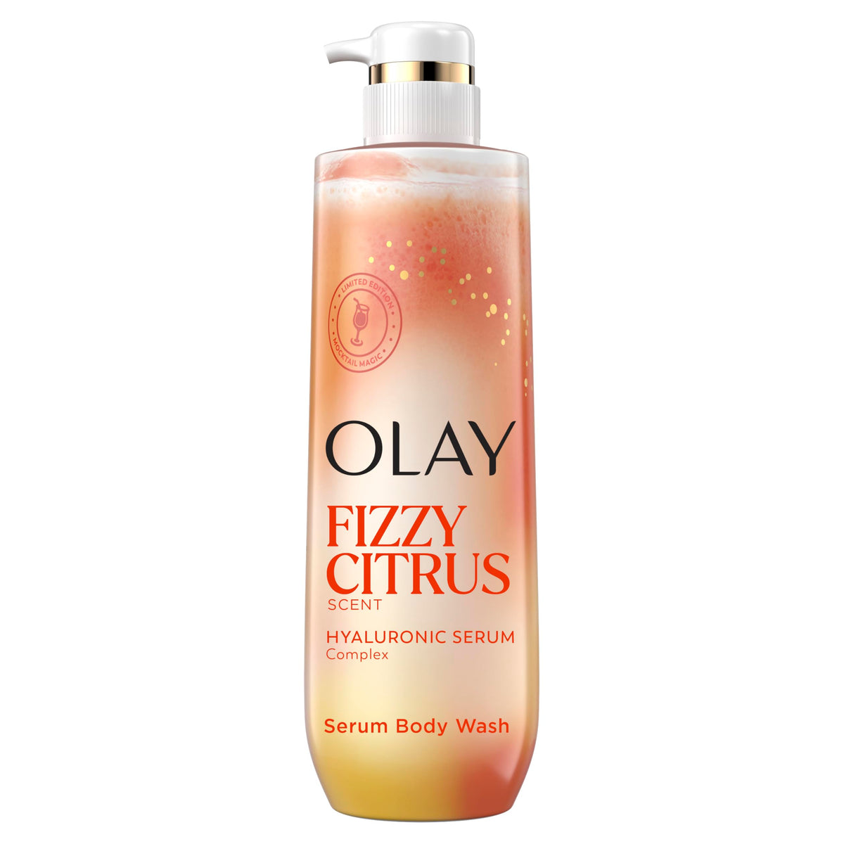 Olay Serum Body Wash | Fizzy Citrus | 20 Oz (591 ml)