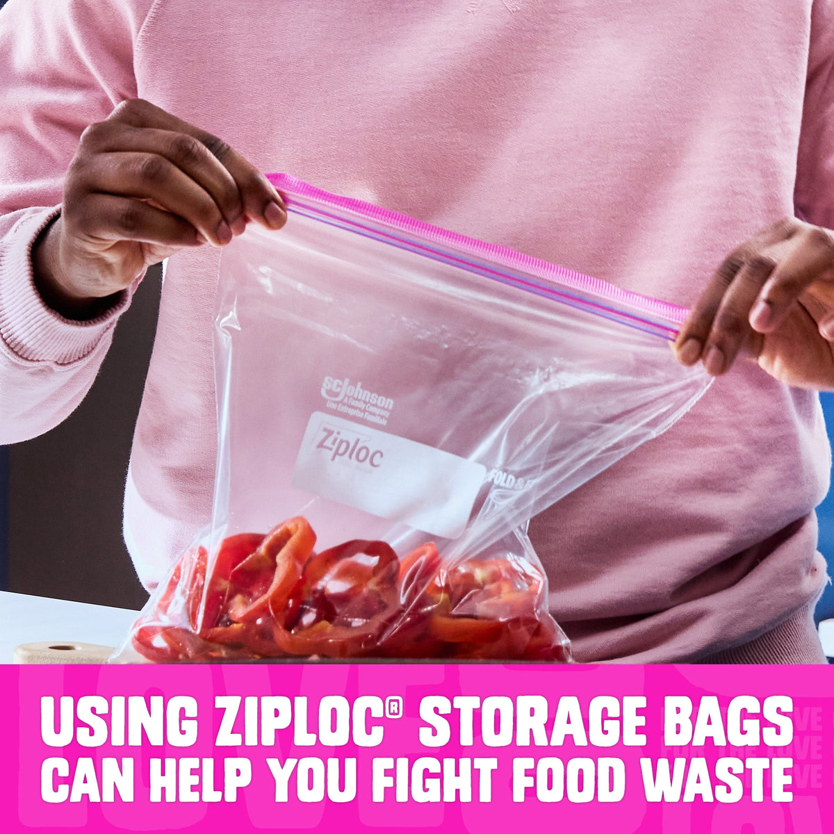 Ziploc Storage Bags 1 Qt | Clear | 48/Box