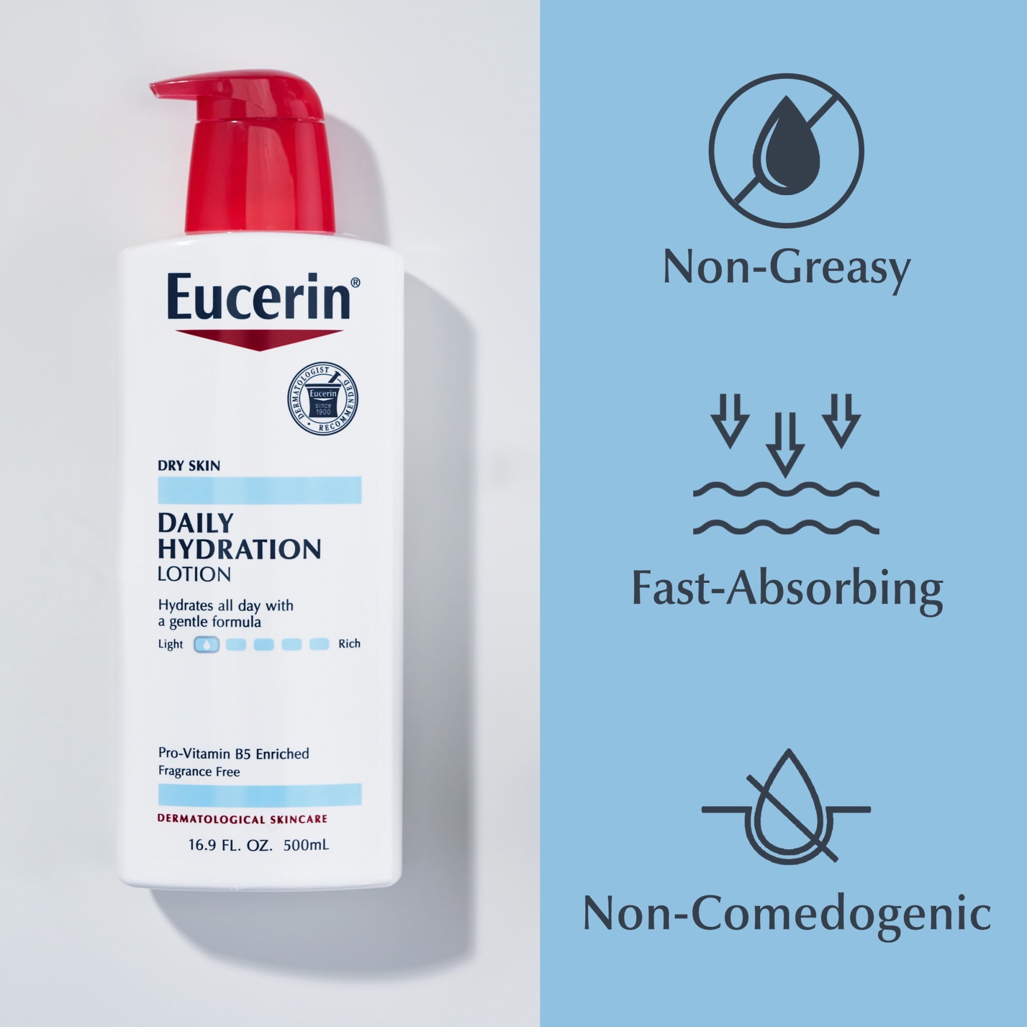 Eucerin Daily Hydration Body Lotion | 16.9 Oz