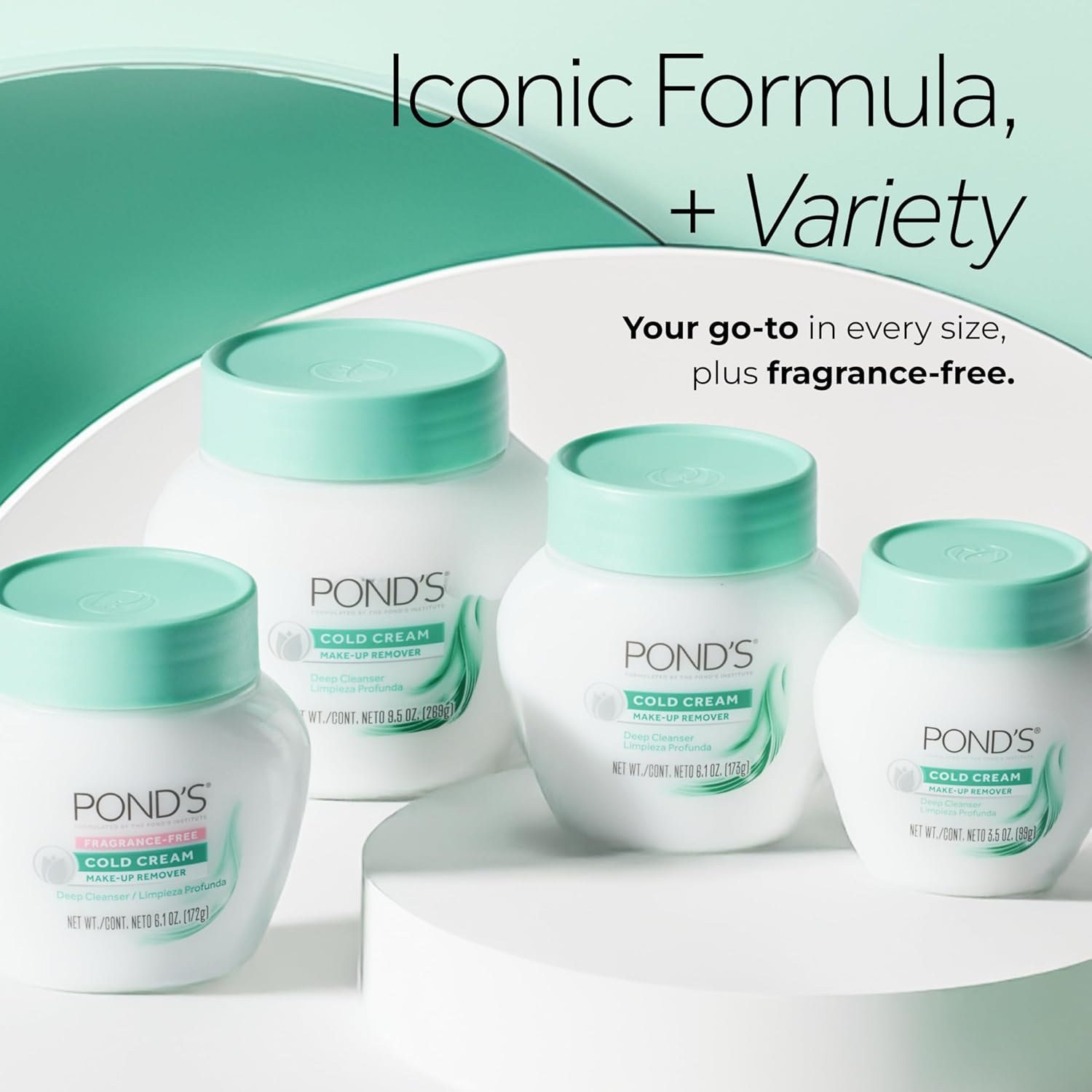 Pond’s Cold Cream Deep Cleanser & Makeup Remover – 6.1oz (173g)