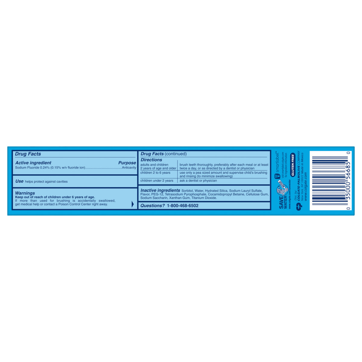 Ultra Brite Advanced Whitening Toothpaste Clean Mint | 6 Oz (170 g)