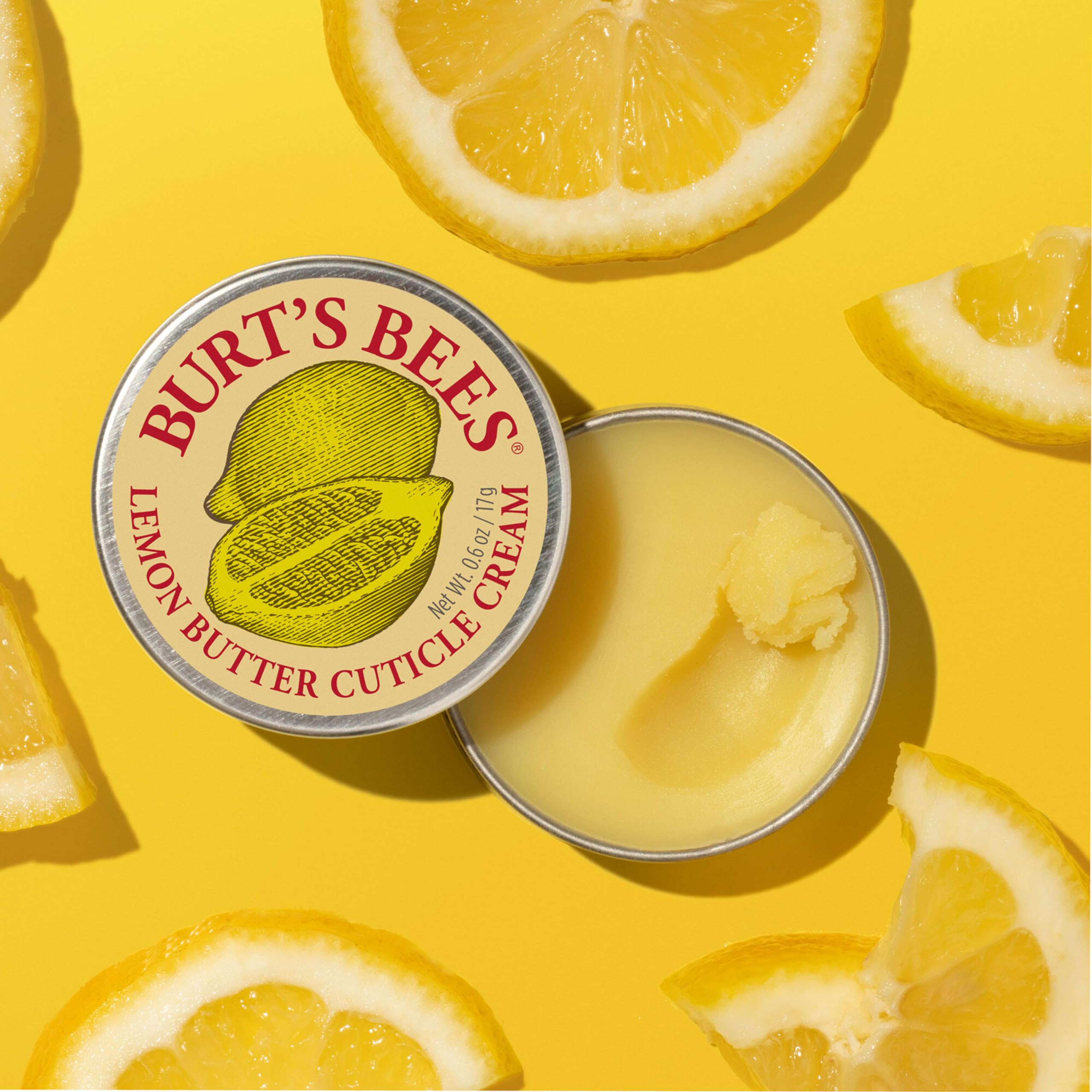 Burt's Bees Lemon Butter Cuticle Cream | 0.6 Oz (17 g)