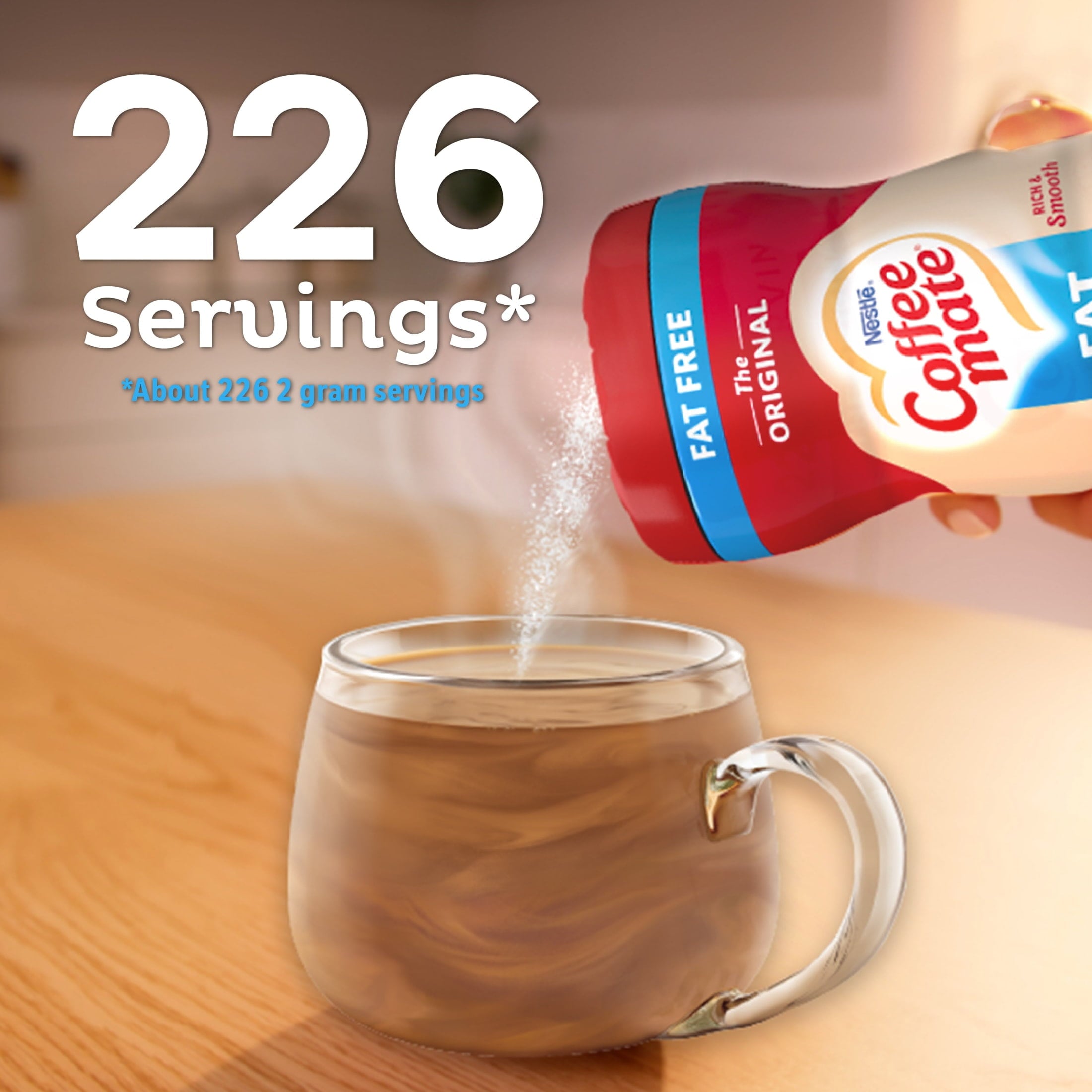 Coffee Mate Fat Free | 16 Oz (453 g)