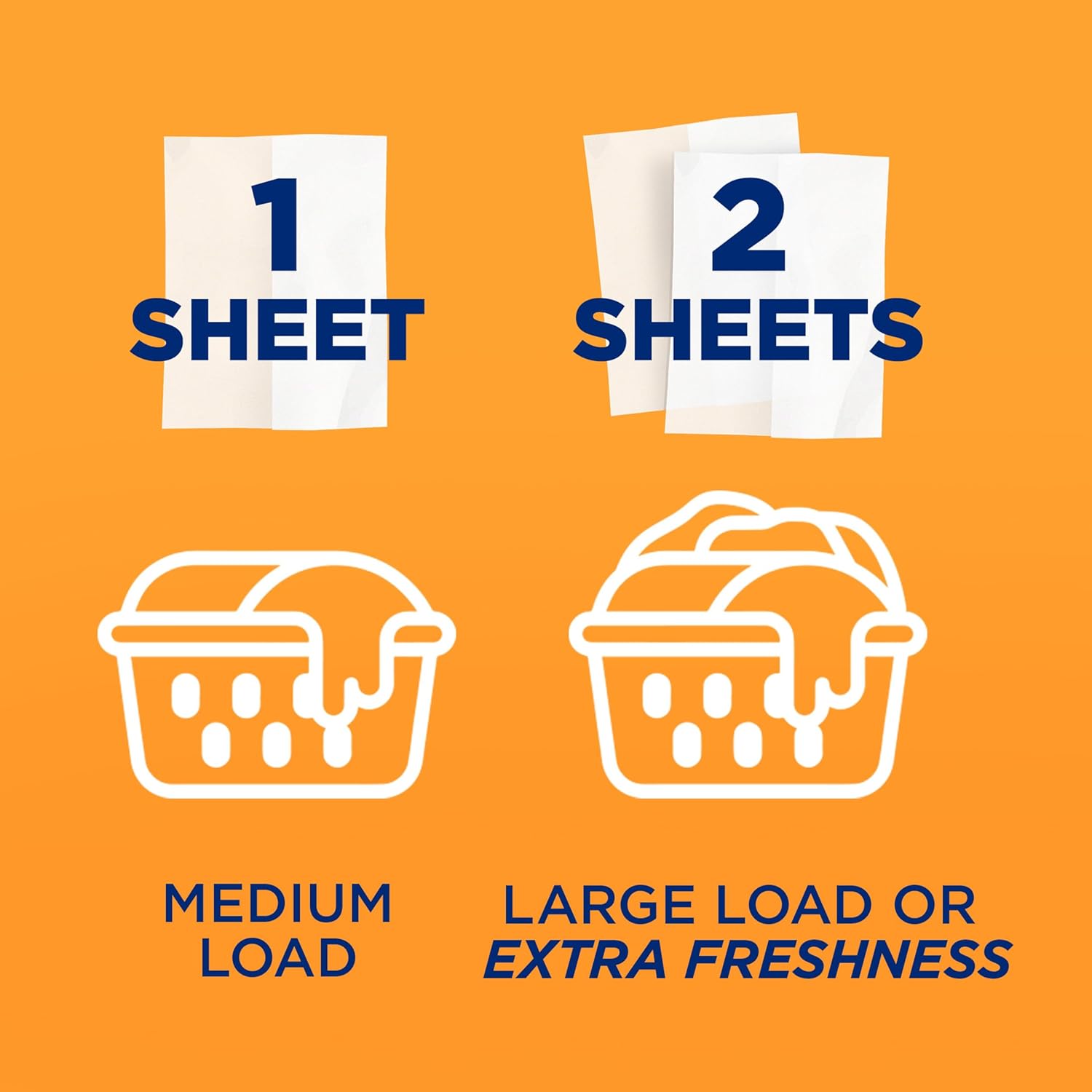 Arm & Hammer Odor Blaster Sheets | Fresh Burst | 80 Count