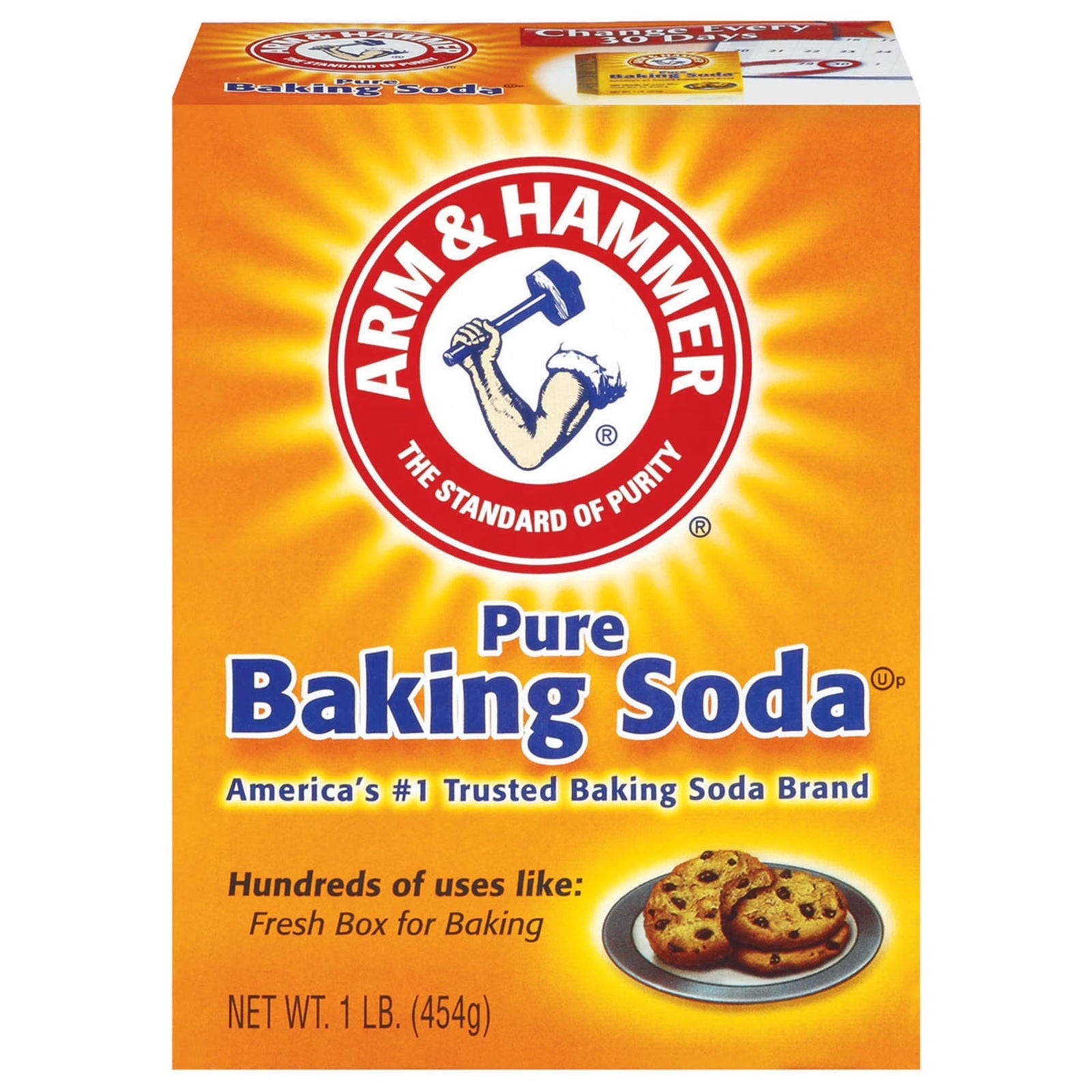 Arm & Hammer Pure Baking Soda - 454g Case Buy 24 Packs