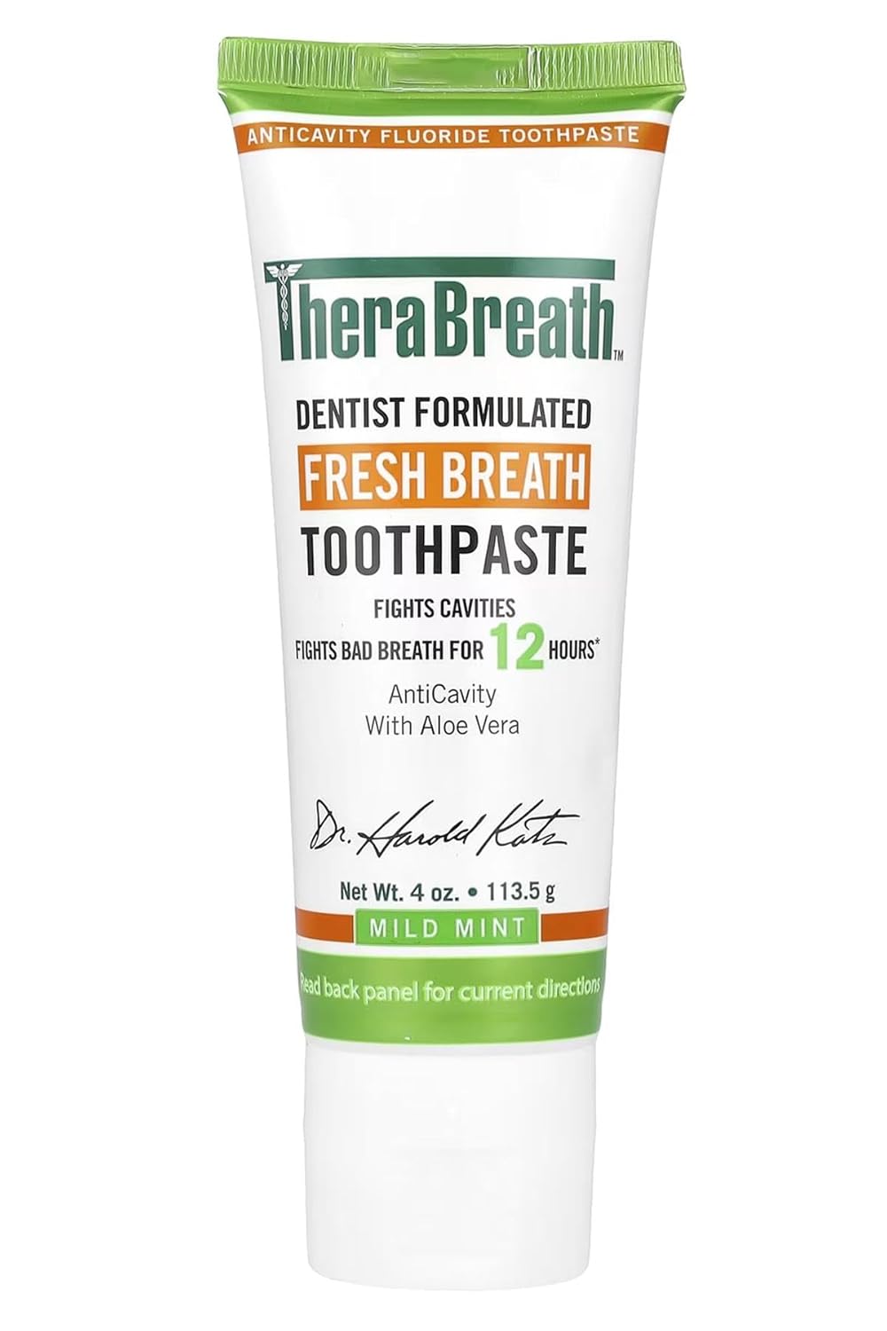 TheraBreath Fresh Breath Toothpaste - 4 Oz