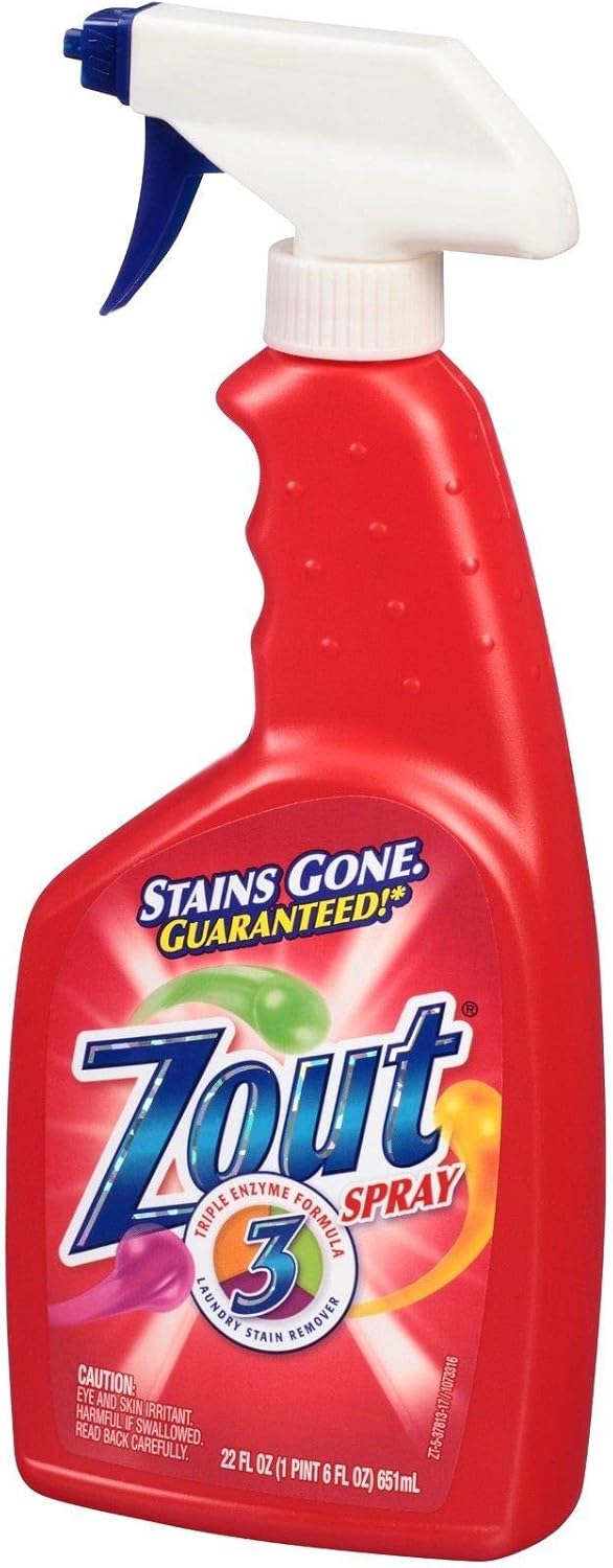 Zout Laundry Stain Remover Spray | 22 Oz