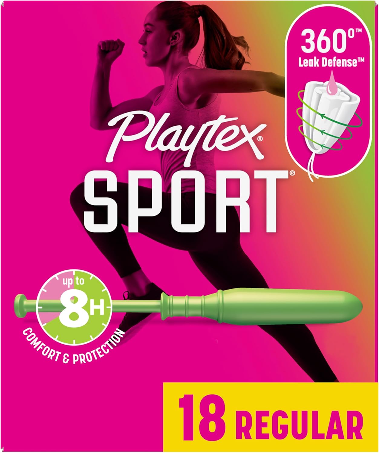 Playtex Sport Tampons | Regular | 18 Count