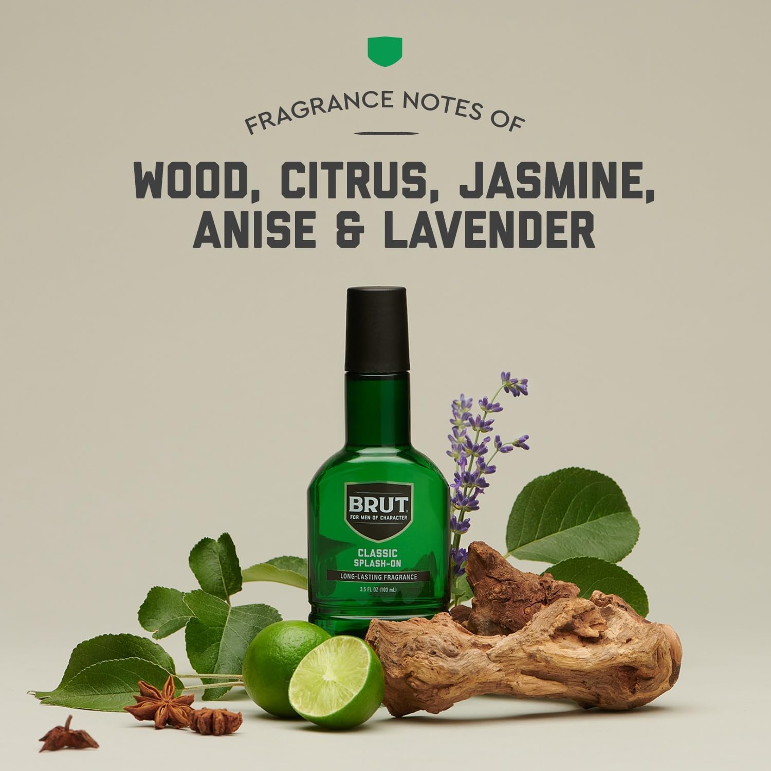 Brut Splash-On Original Fragrance for Men | 3.5 Oz