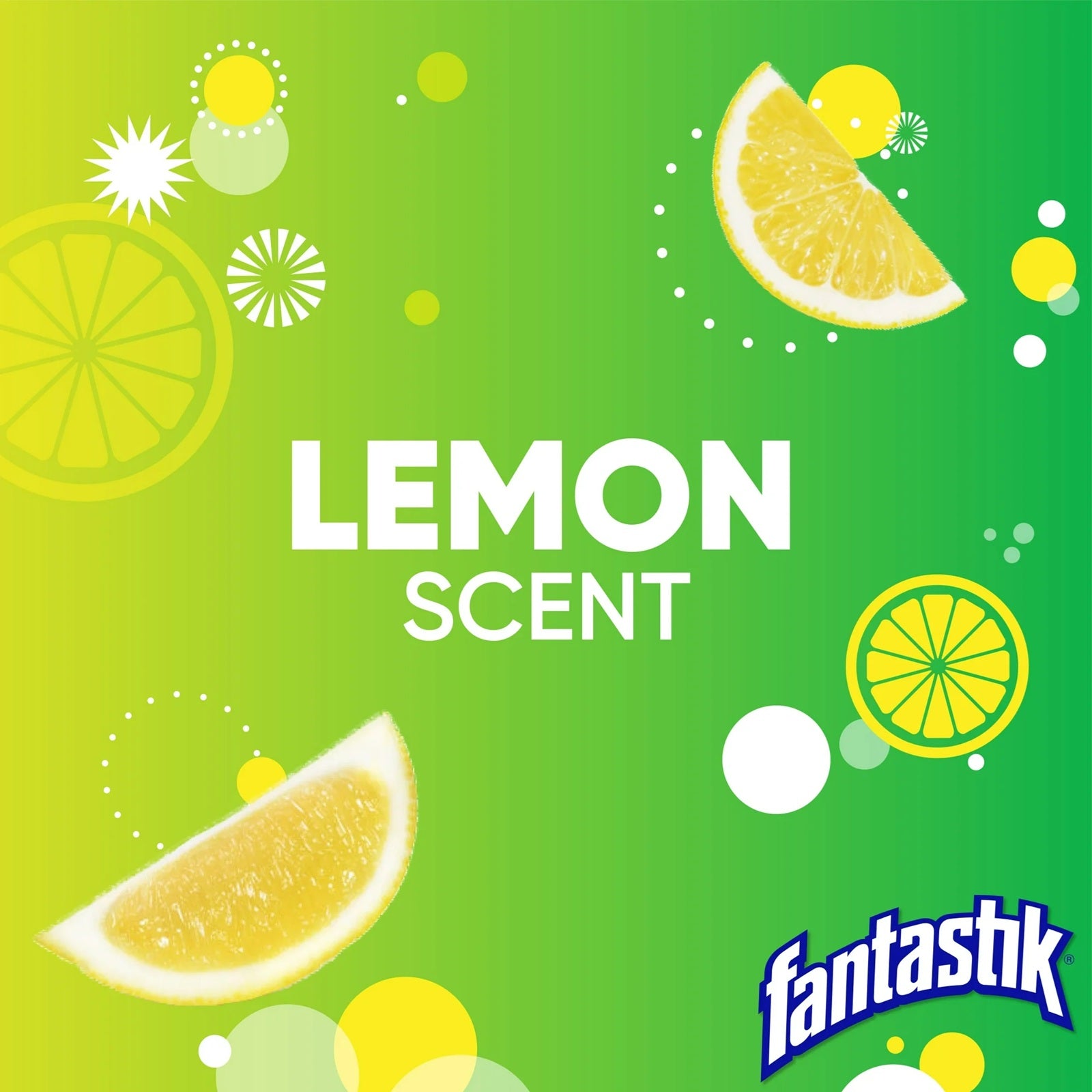 Fantastik Anti Bacterial Lemon Power Cleaner | 32 Oz